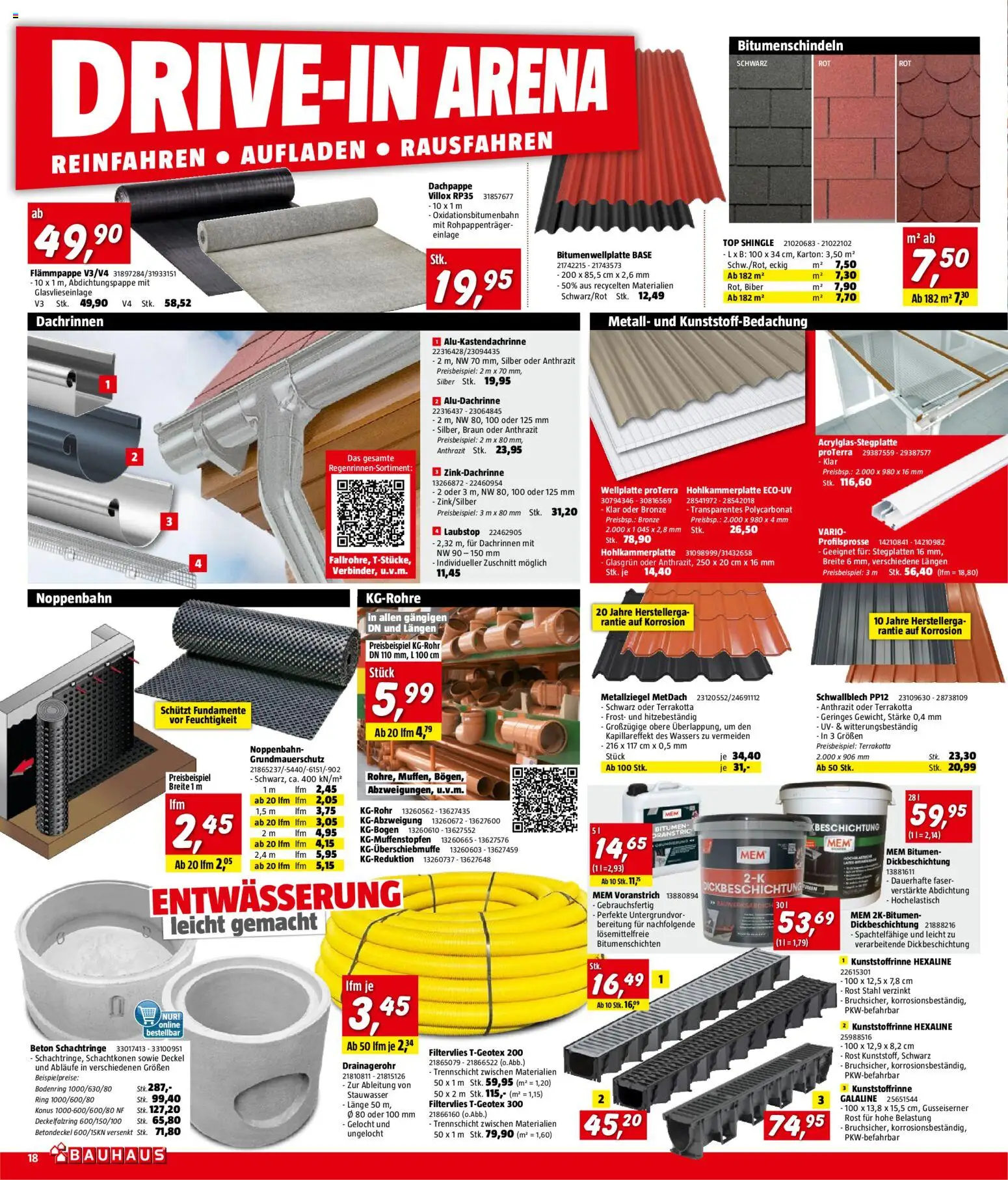 Bauhaus Prospekt aktuell gültig ab 01.04.2026 | Seite: 18