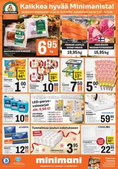 Minimani-mainoslehti voimassa 12.11.2025 alkaen