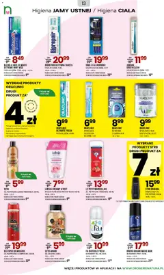 Pogląd oferty "Drogerie Natura gazetka" - ważna od 05.03.2026 | Strona: 13 | Produkty: Prysznic, Mydło, Żel pod prysznic, Old spice