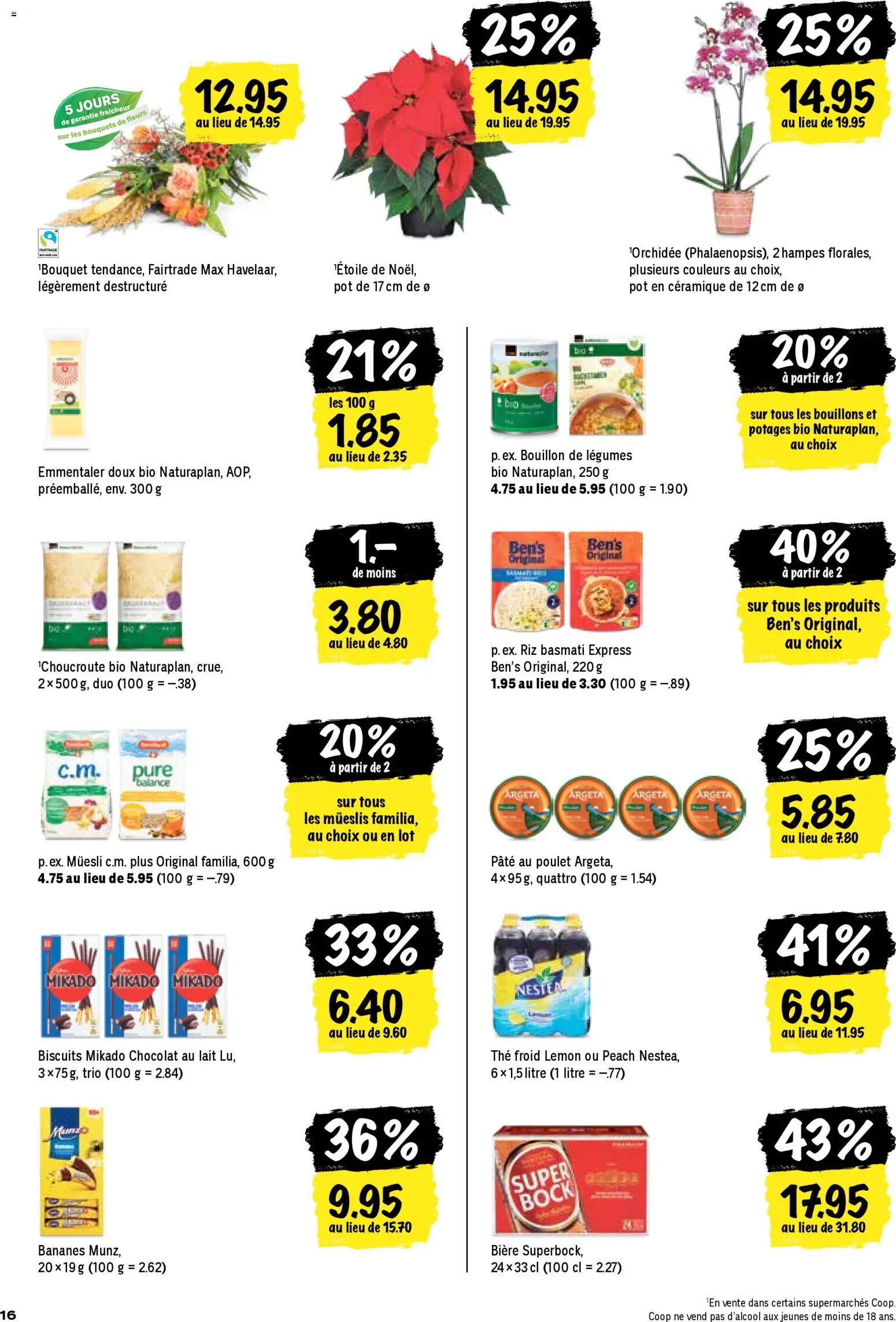 Coop - Les actions de la semaine – gültig ab 30.10.2025 | Seite: 16