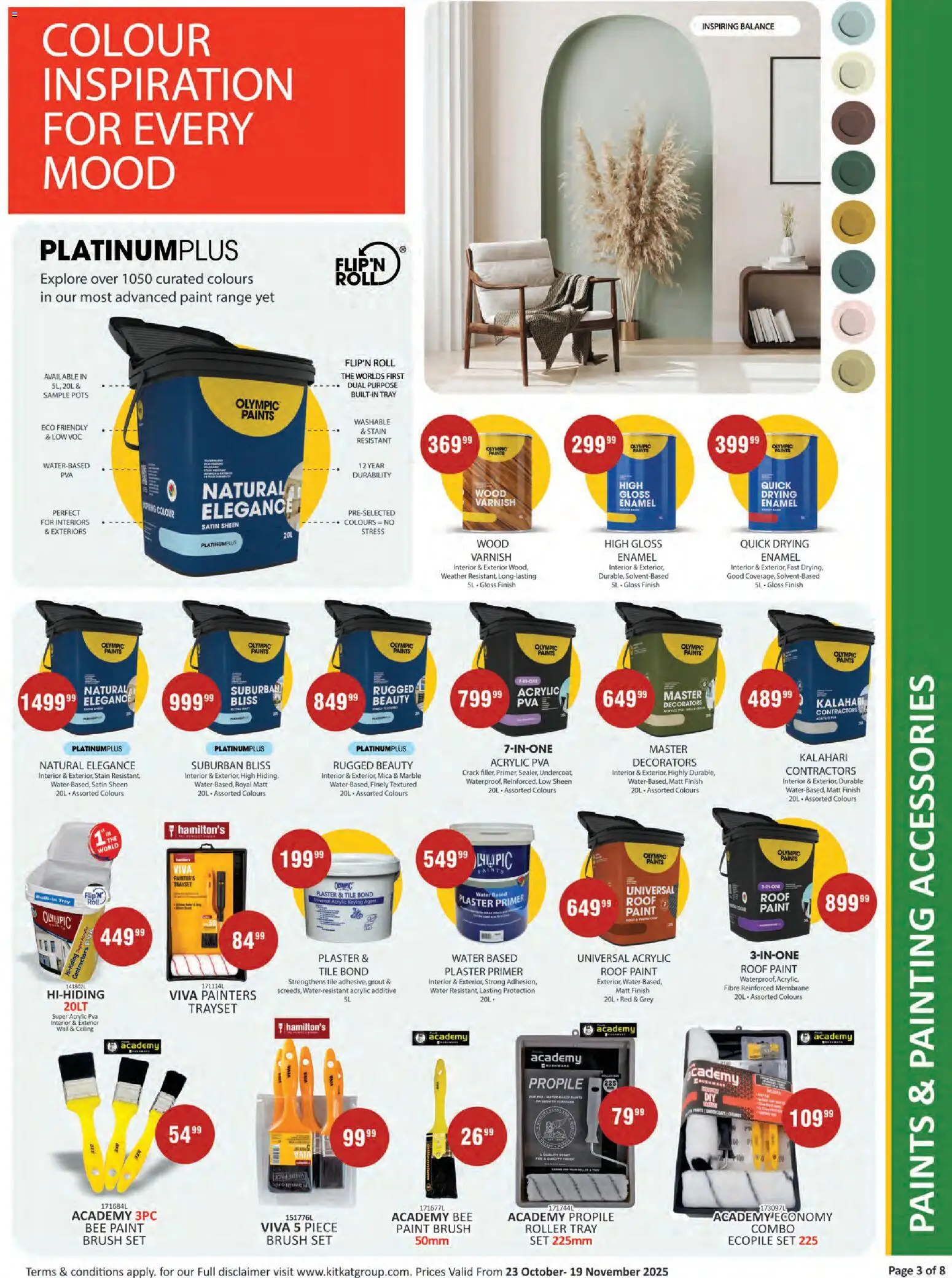 New KIT KAT Cash & Carry catalogue – valid from 23.10.2025 | Page: 3 | Products: Primer, Pots, Plaster, Water