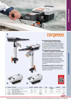 Bauhaus Nautic ab 01.01.2026 gültig | Seite: 67 | Produkte: Gewicht, Batterie