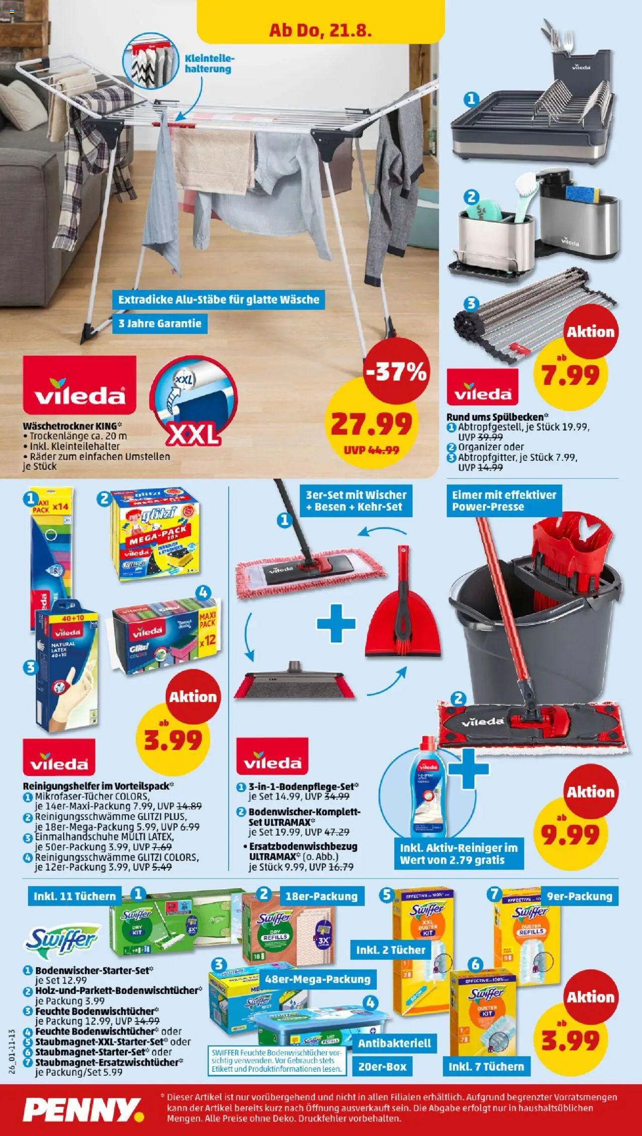 Penny Prospekt 	 - gültig ab dem 18.08.2025 | Seite: 26 | Produkte: Swiffer