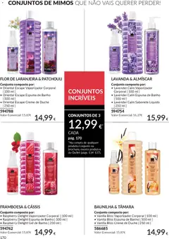 Pré-visualização Catálogo Avon Campanha 4 válido de 01.04.2026 | Página: 170 | Produtos: Sabonete líquido, Gel de banho, Espuma de banho, Creme