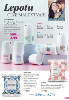 Farmasi katalog Decembar 2025 - pregled Farmasi kataloga - važi od 01.12.2025 | Strana: 119 | Proizvode: Mast, Miris, Sapun, Antiperspirant