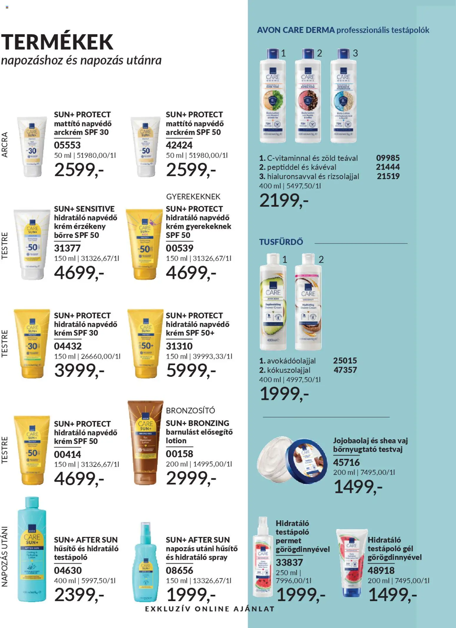 Avon akciós ujság - amely érvényes a következő dátumtól: 01.02.2026 | Oldal: 175