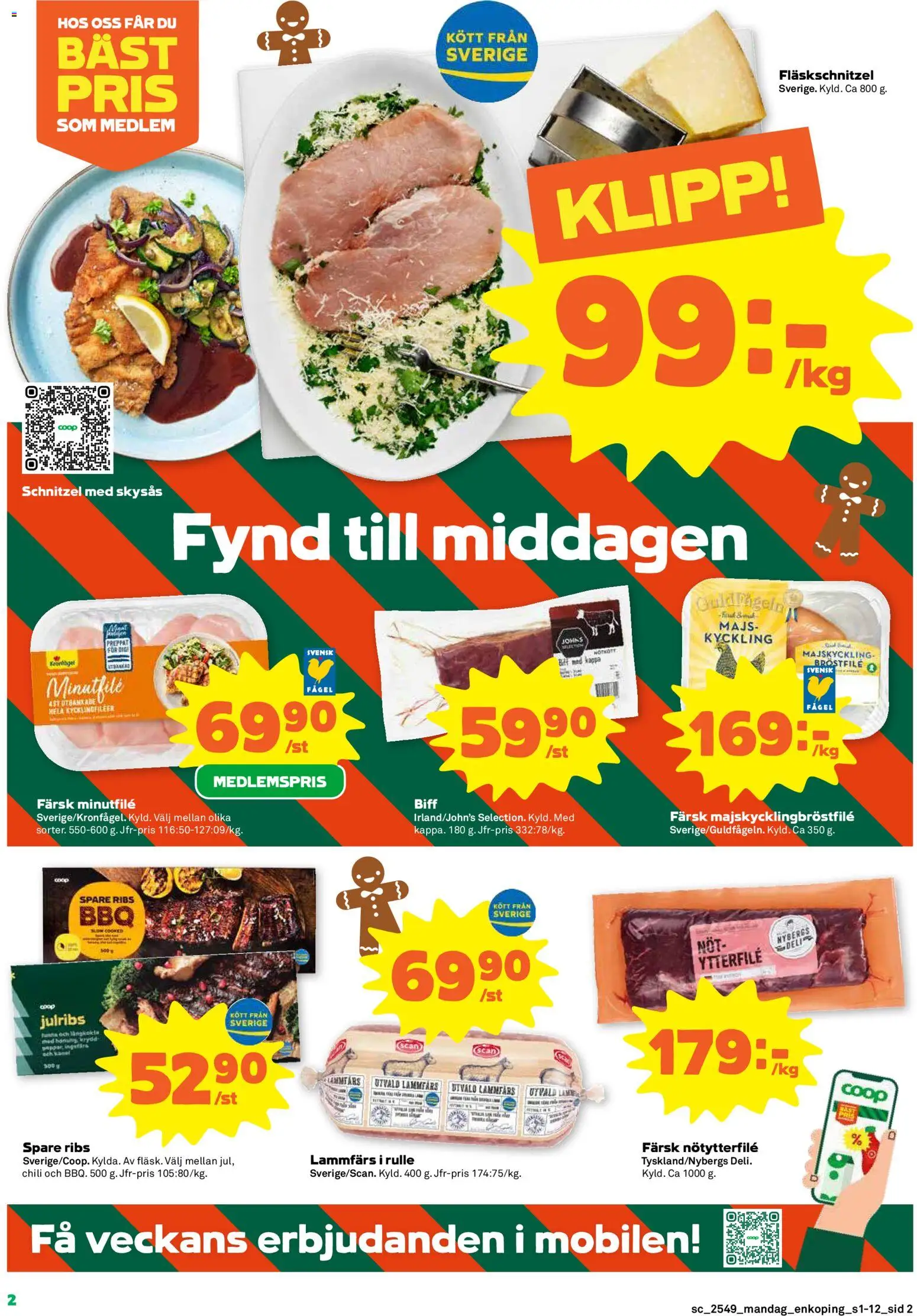 Stora Coop reklamblad aktuell från 01.12.2025 | Sida: 2