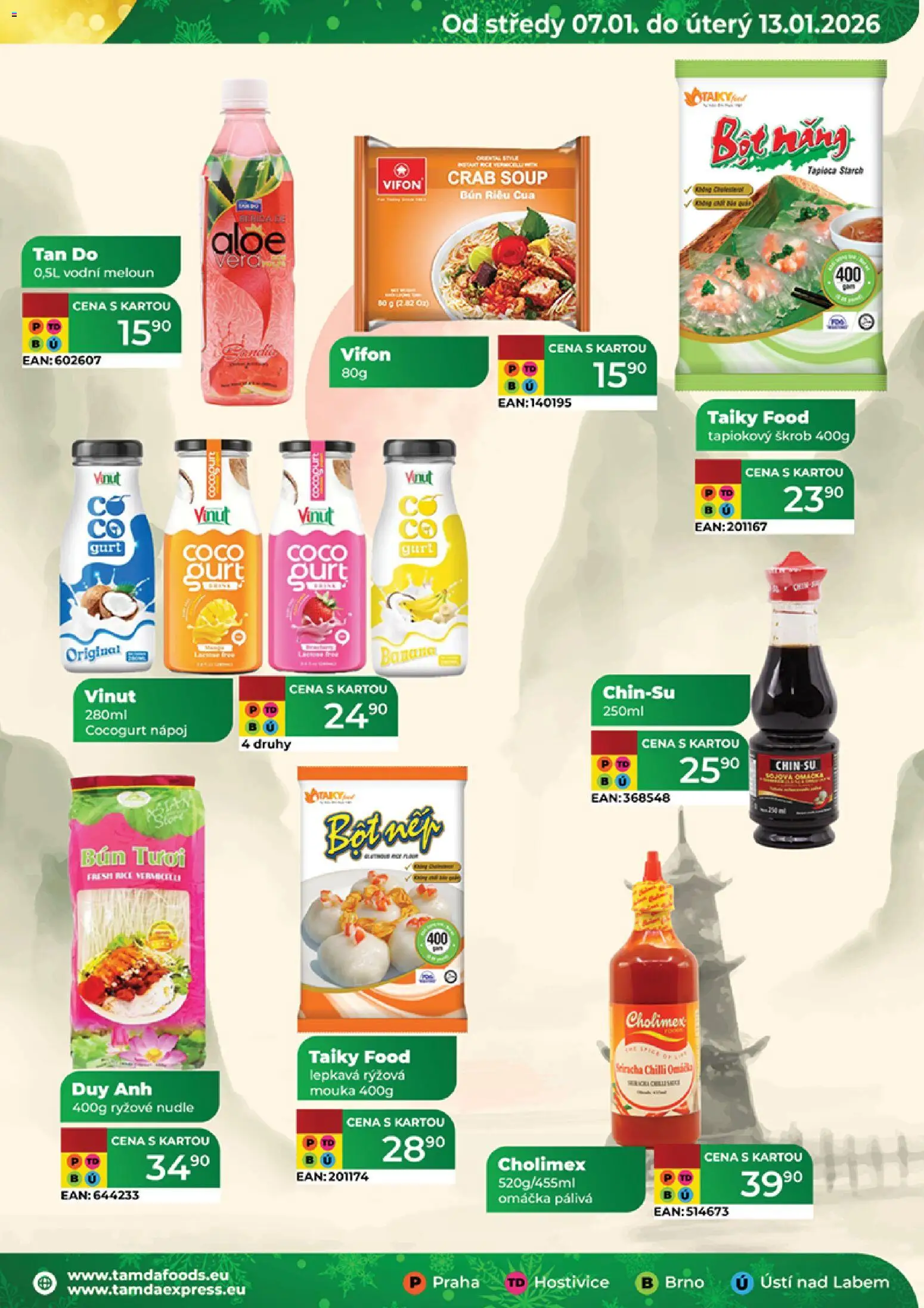 Tamda Foods leták od 07.01.2026 | Strana: 51 | Produkty: Meloun, Mouka, Nudle, Rýžová mouka