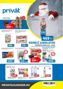 PRIVÁT Akciós újság - amely érvényes a következő dátumtól: 27.11.2025