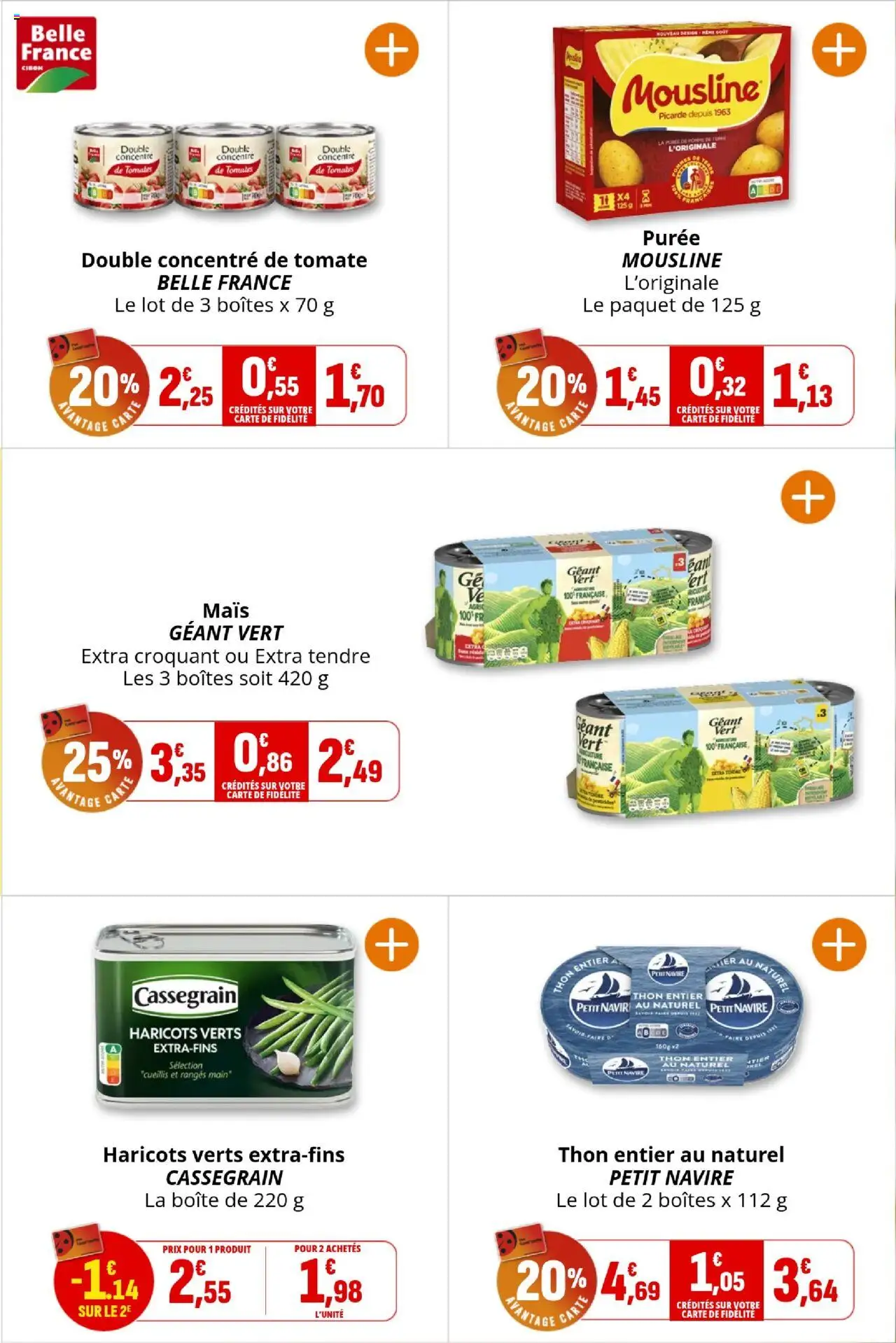  | Page: 16 | Produits: Pomme, Mais, Haricots verts, Tomates
