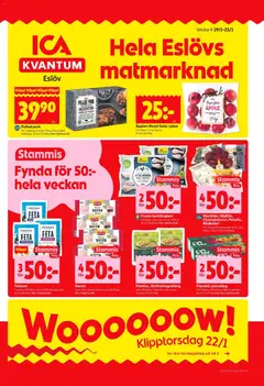 ICA Kvantum - Eslöv - Förhandsvisning av reklamblad från butik ICA Kvantum aktuell från 19.01.2026