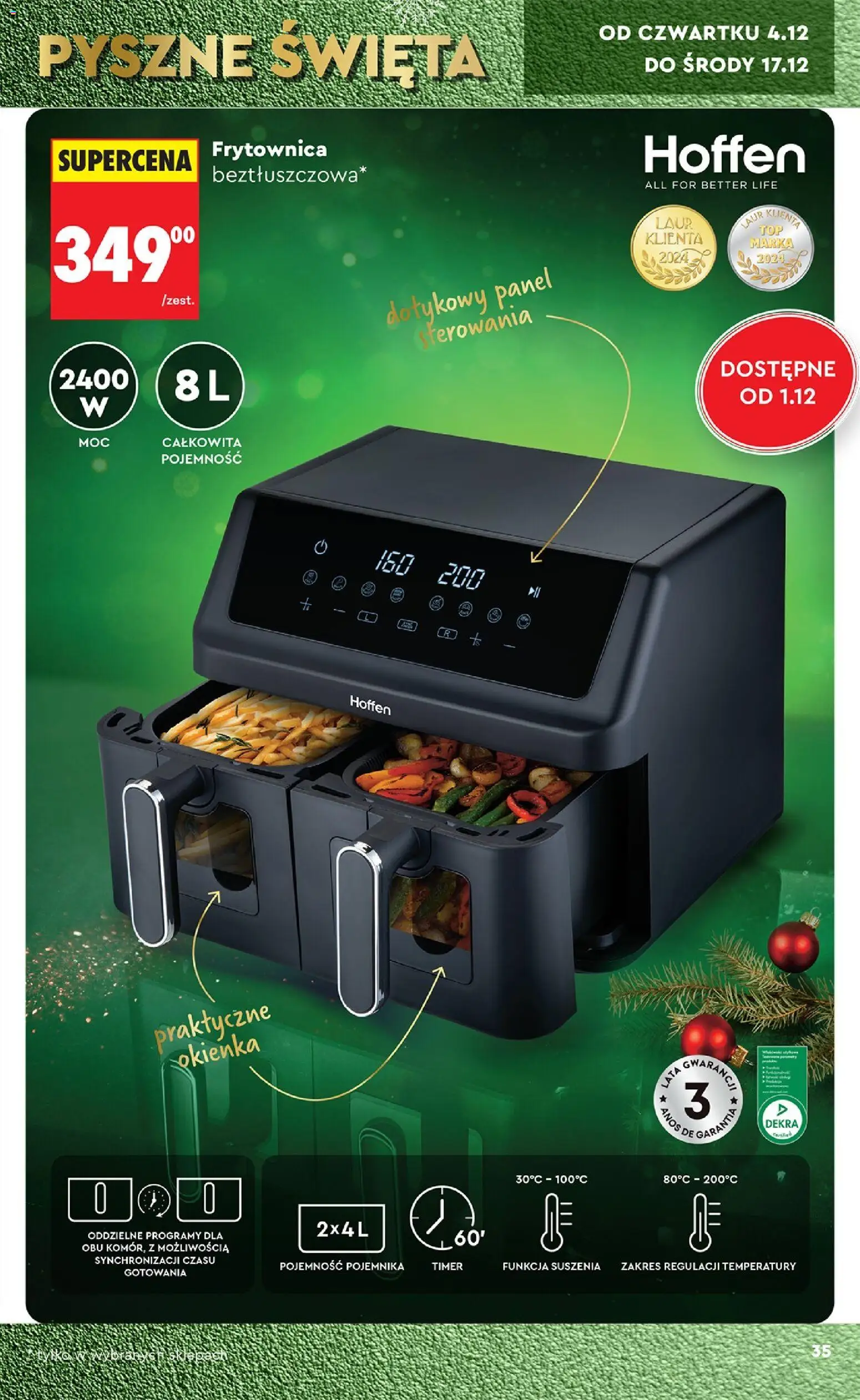 Biedronka gazetka - Hity i inspiracje od 29.11.2025 | Strona: 35