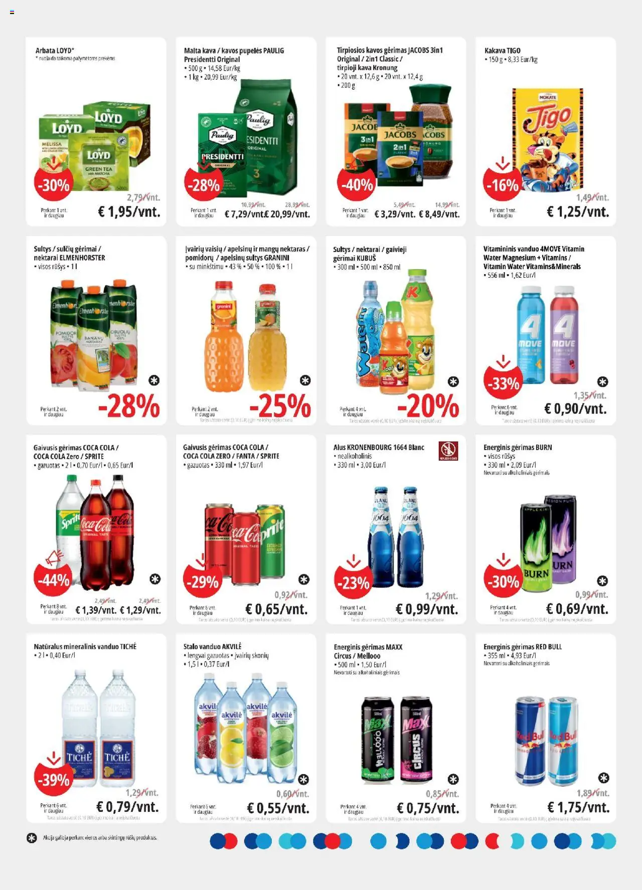 ePromo akcijos nuo 15.10.2025 | Puslapis: 10 | Prekių: Gaivusis gėrimas, Kavos pupelės, Sultys, Alus