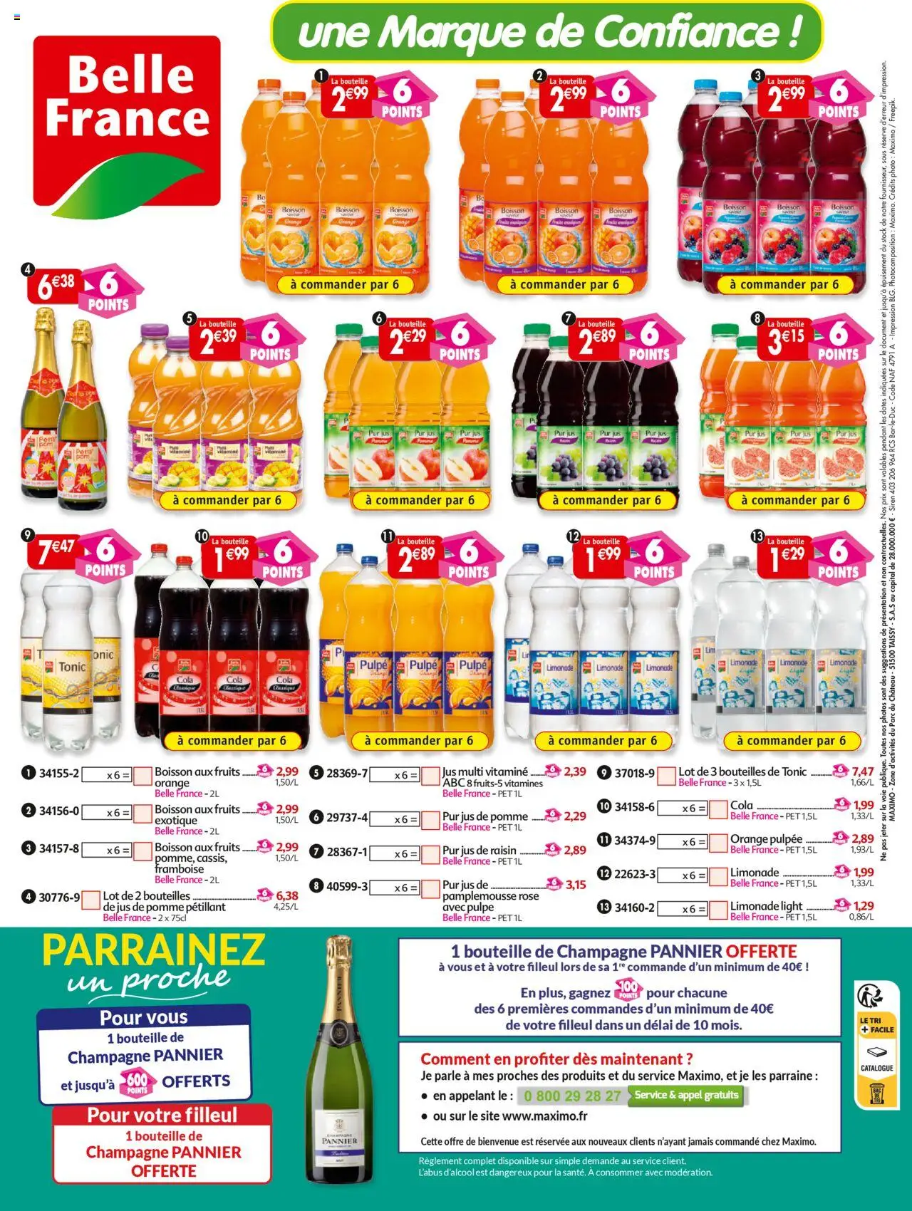 | Page: 96 | Produits: Framboise, Pamplemousse, Raisin, Limonade