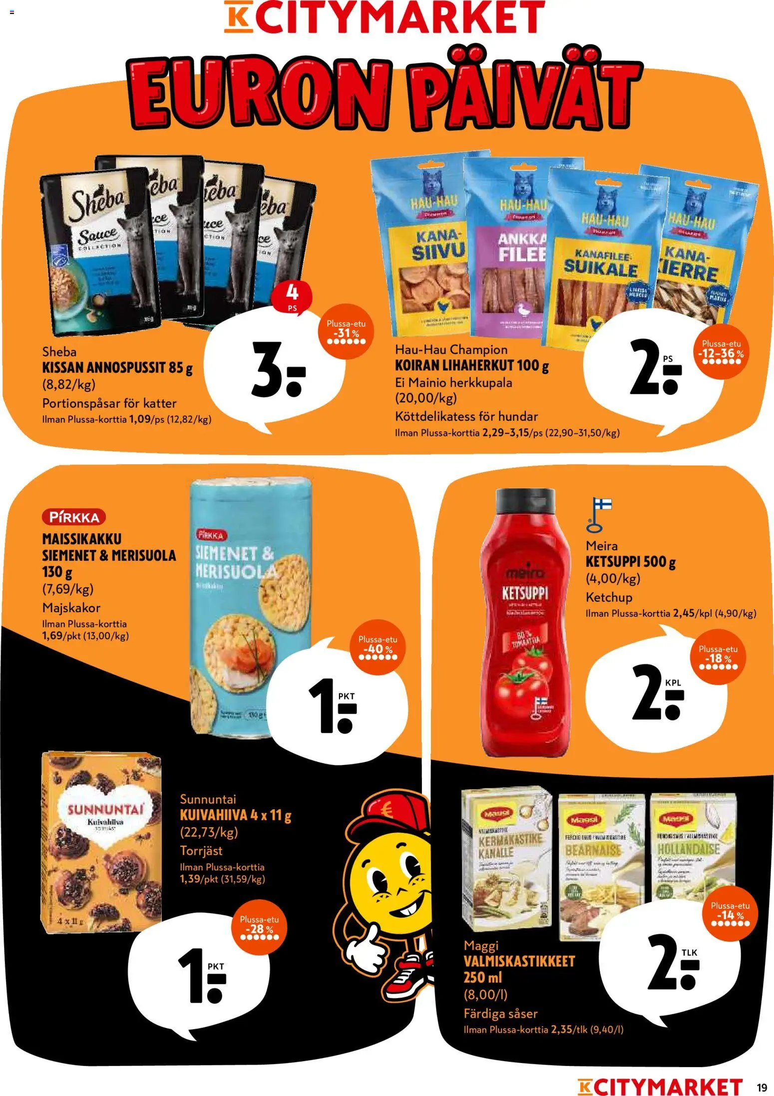 K-Citymarket - Black Friday – voimassa 24.11.2025 alkaen | Sivu: 19 | Tuotteet: Kana, Kanafilee, Siemenet, Ketsuppi