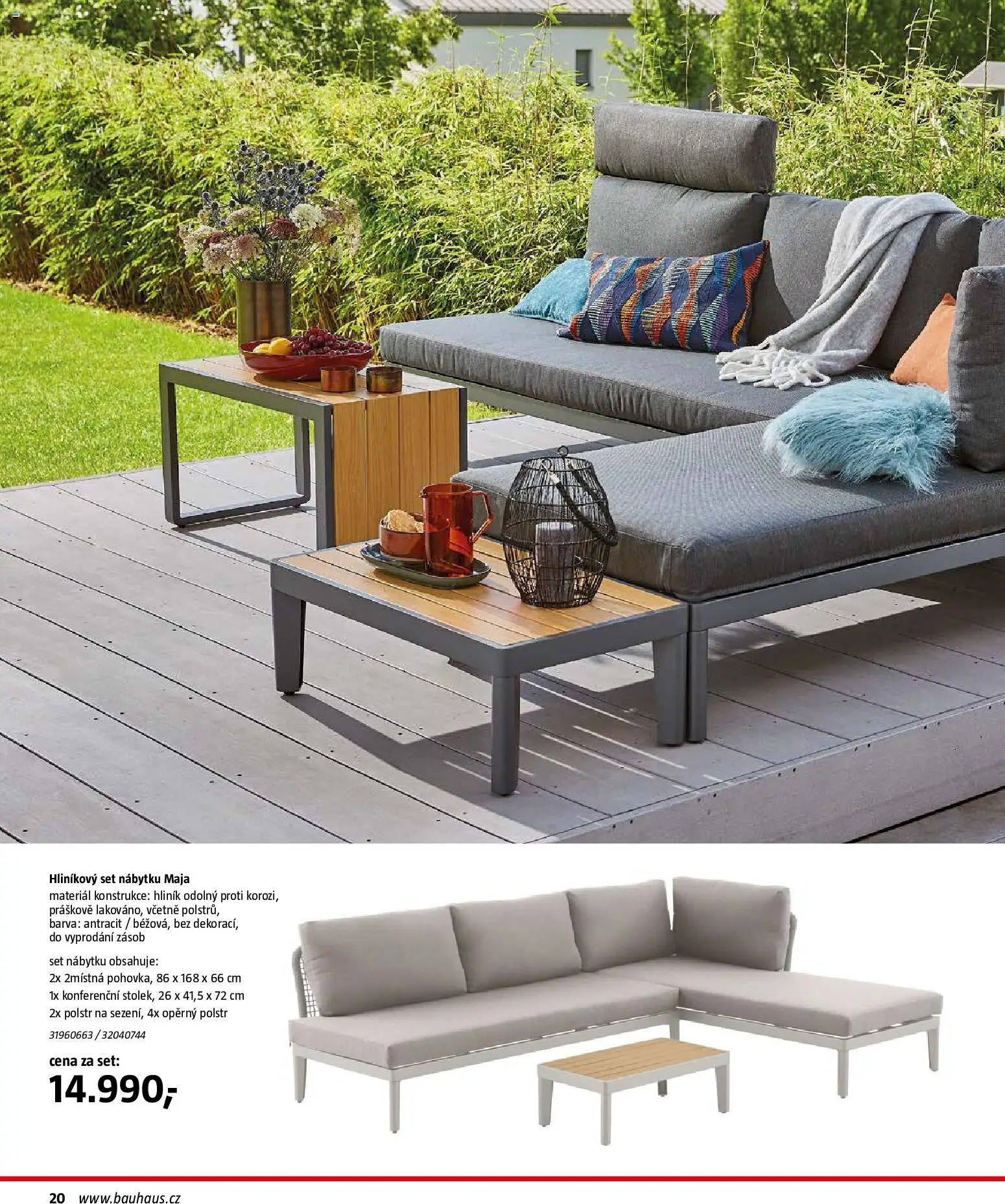 Bauhaus katalog Záhradní nábytek od 08.04.2026 | Strana: 20