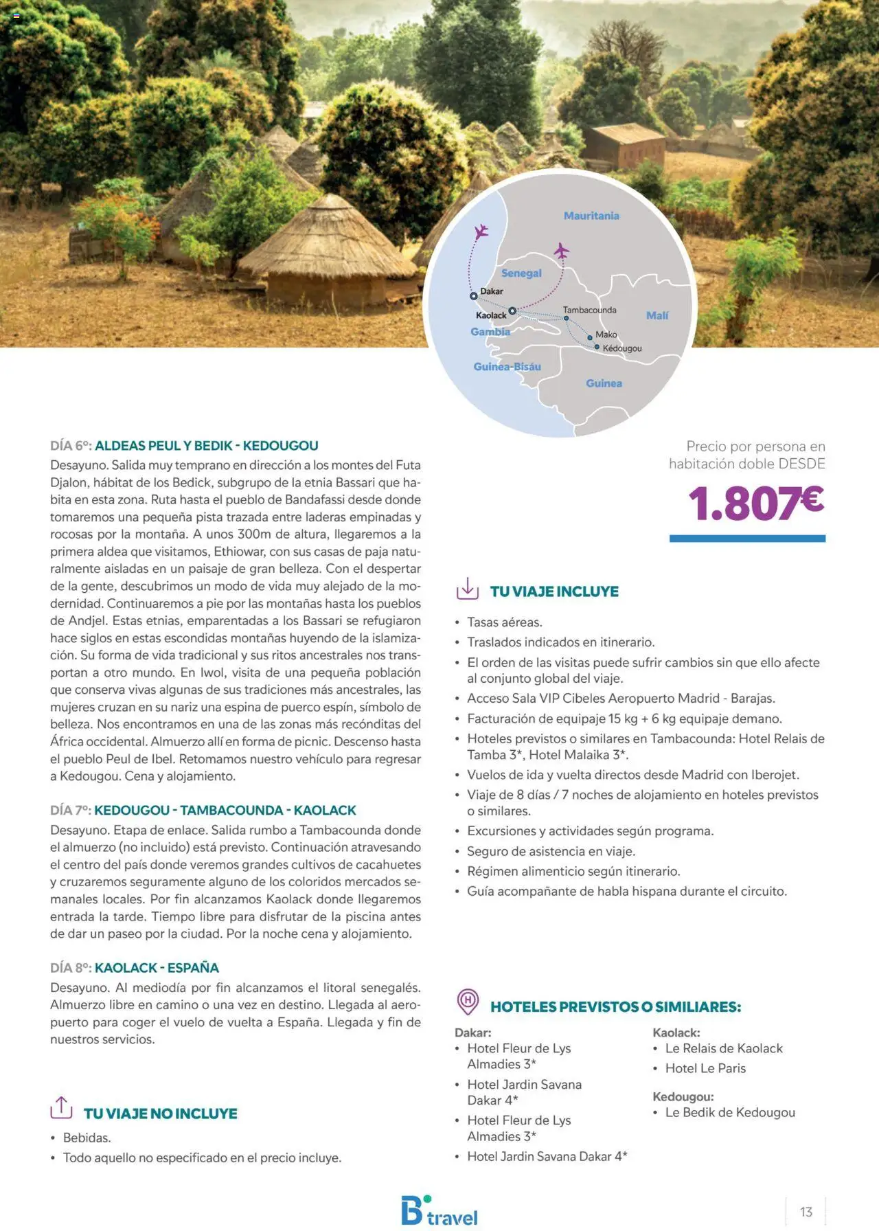 B the travel brand Senegal  │ válido desde el 26.04.2024 | Página: 13