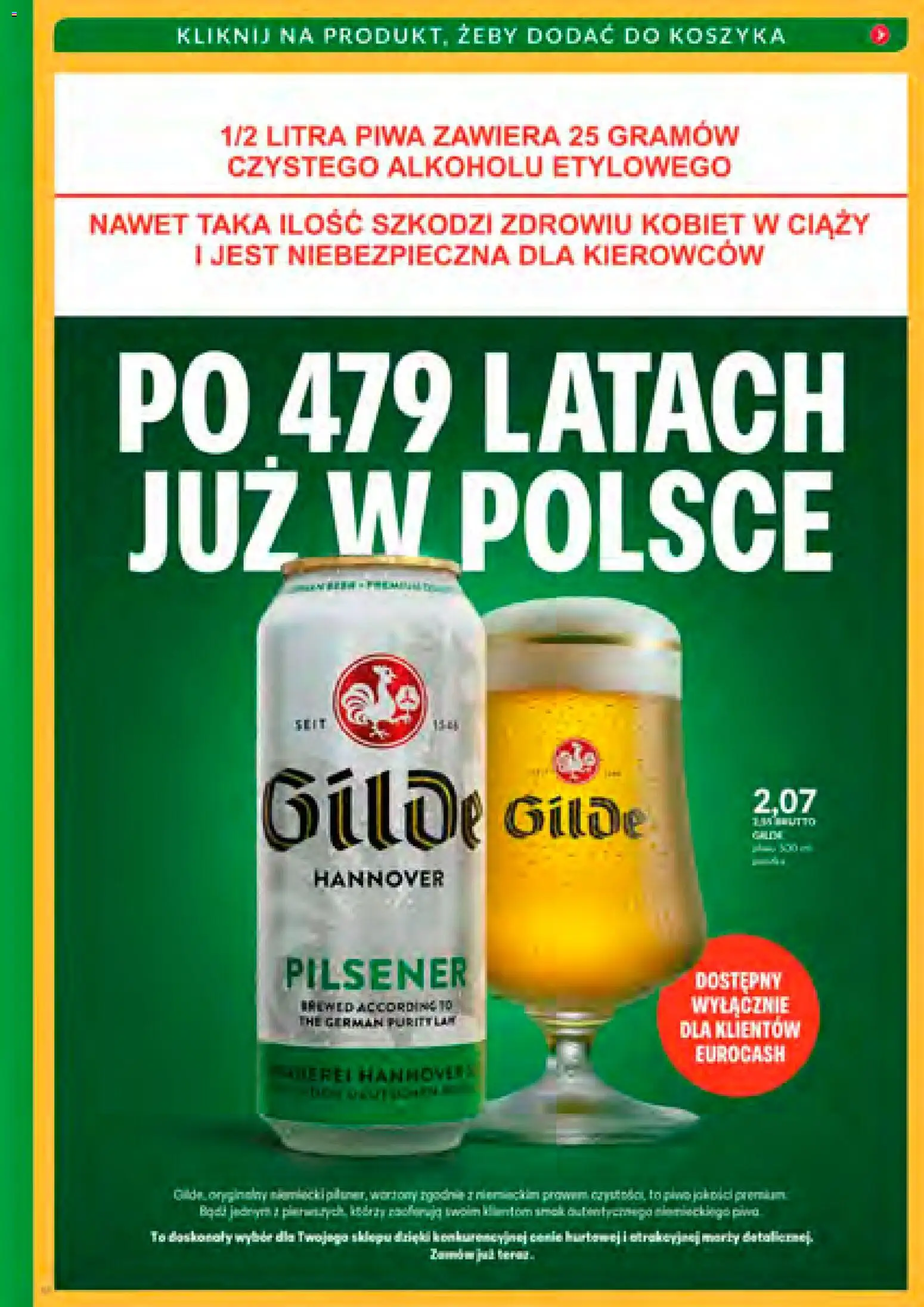 Eurocash Gazetka - Katalog Alkoholowy od 01.11.2025 | Strona: 56