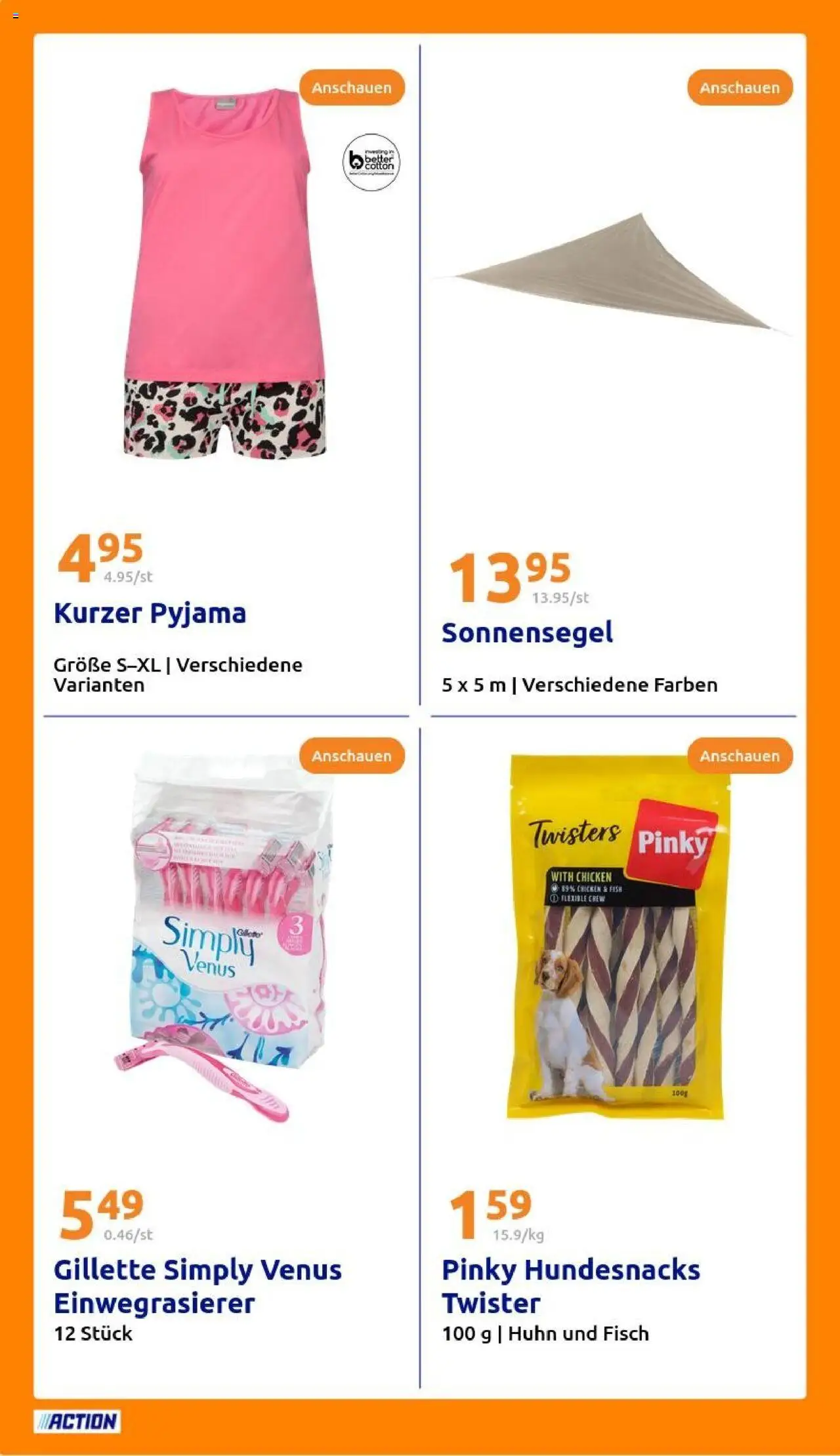 Action Prospekt - gültig ab dem 18.06.2025 | Seite: 20 | Produkte: Fisch, Pyjama
