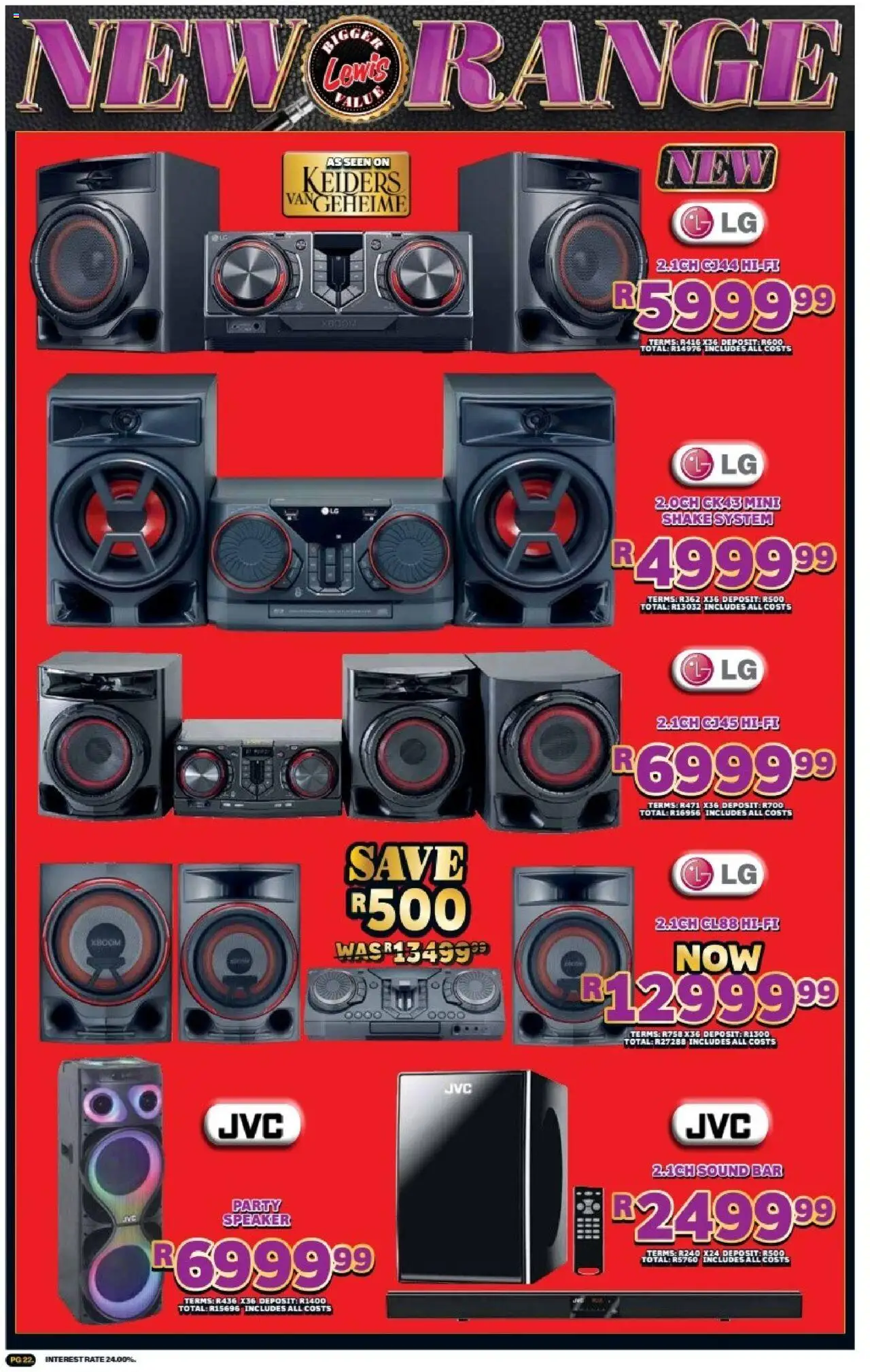 New Lewis Stores catalogue – valid from 01.10.2025 | Page: 22 | Products: Speaker