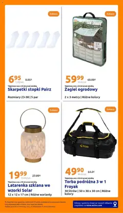 Action Gazetka od 09.07.2025 | Strona: 28 | Produkty: Torba podróżna, Skarpetki, Torba