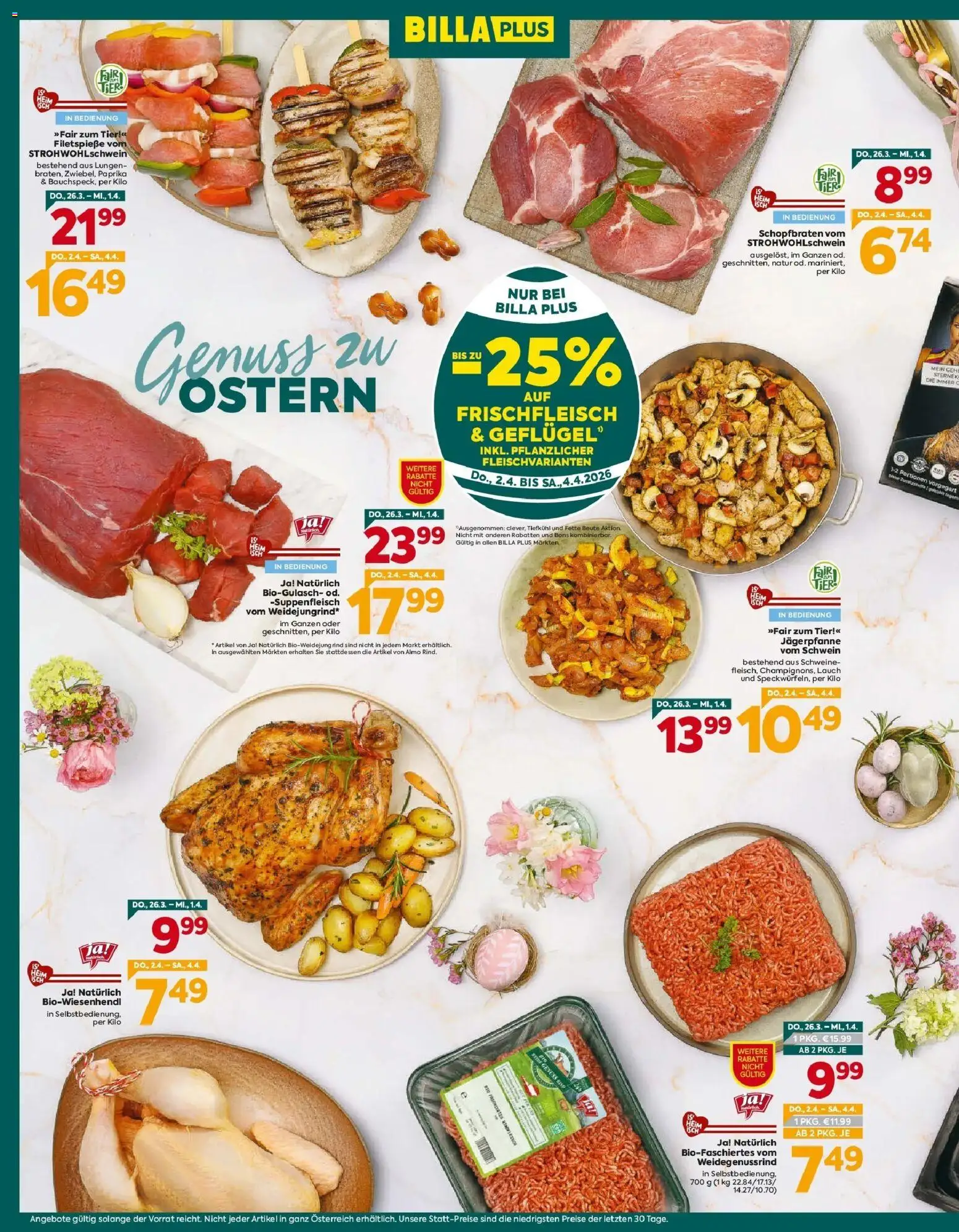 Billa Plus Flugblatt - Steiermark gültig ab 26.03.2026 | Seite: 8