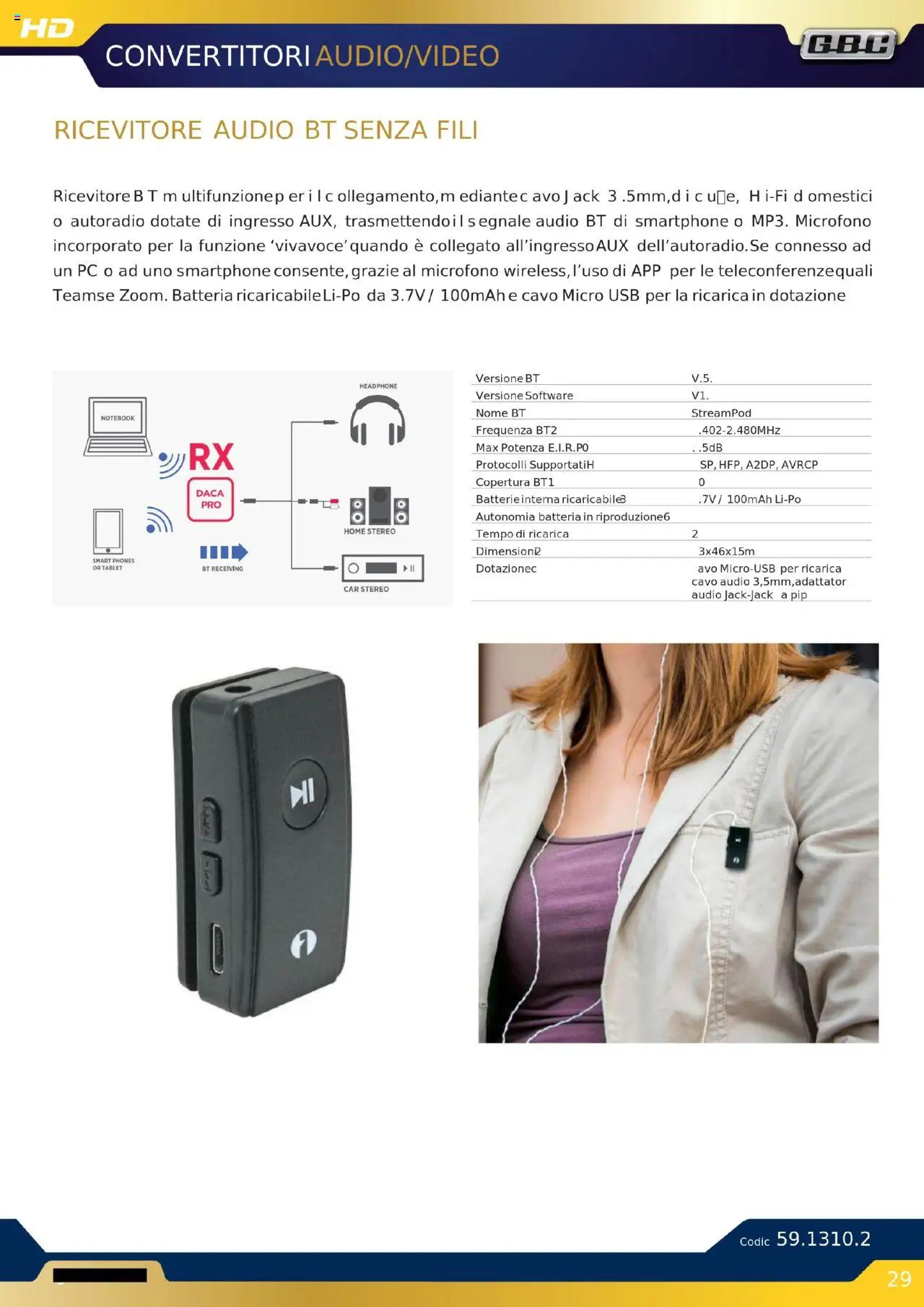 Volantino GBC del 16.10.2025 | Pagina: 29 | Prodotti: Notebook, PC, Cavo, Batterie