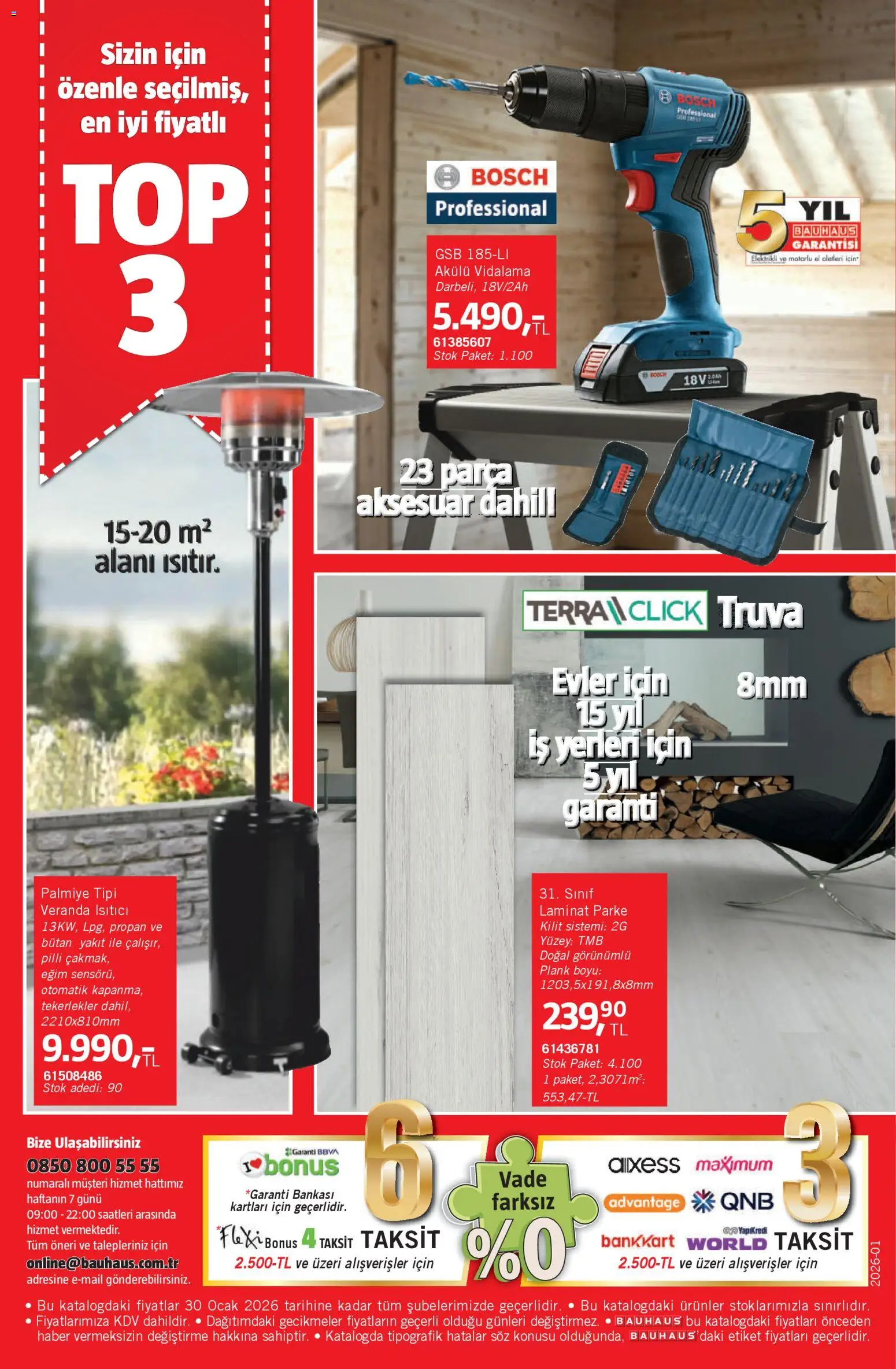 Bauhaus Katalog - 03.01.2026 tarihinden itibaren geçerlidir | Sayfa: 24