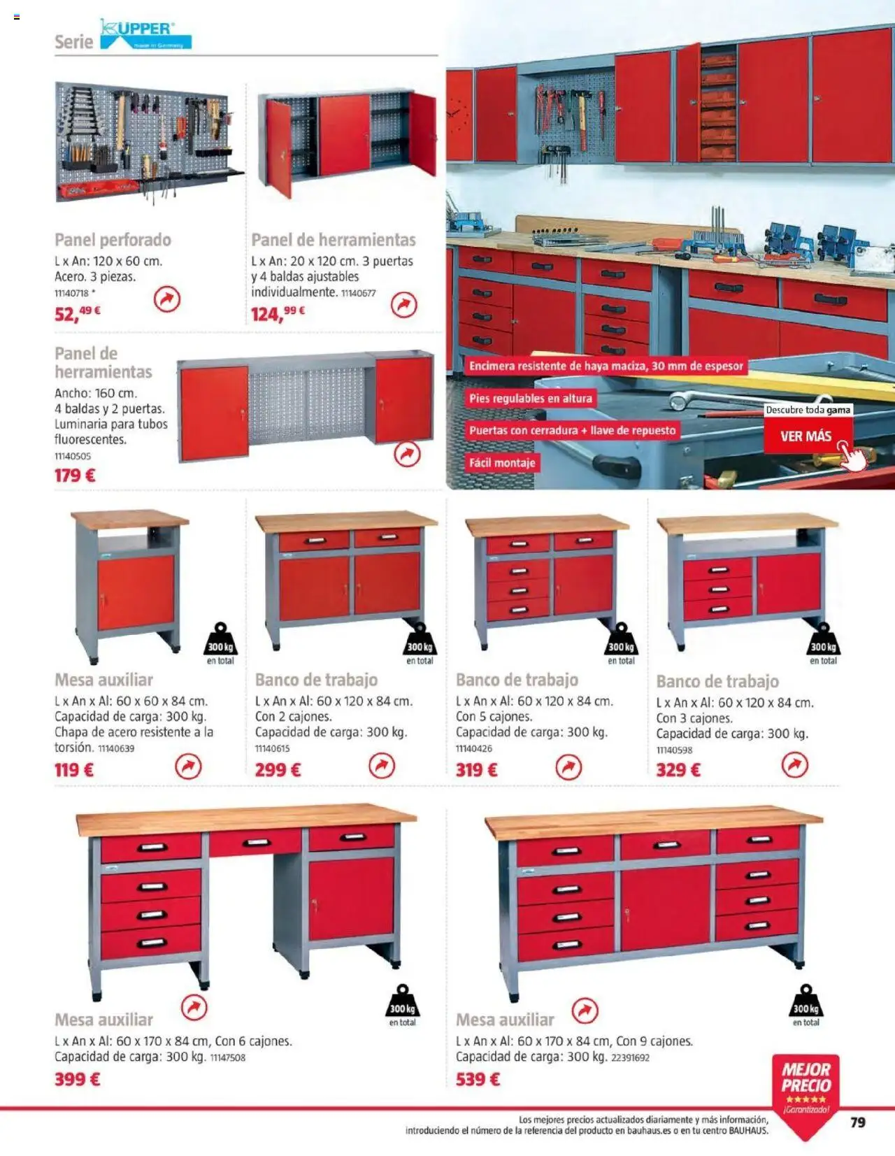 Bauhaus folleto │ válido desde el 05.08.2025 | Página: 79 | Productos: Mesa auxiliar, Mesa