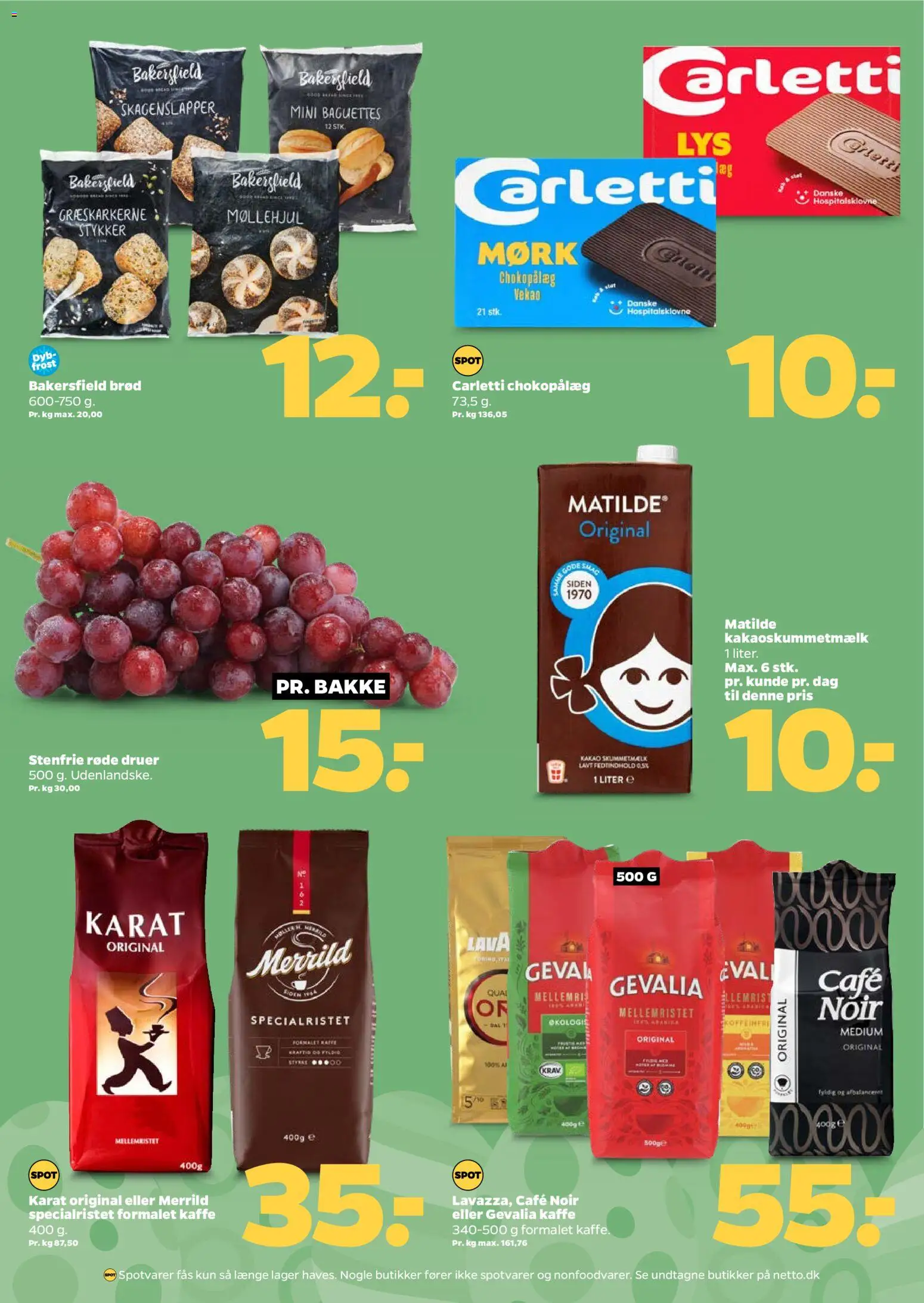 Netto tilbudsavis – gyldig fra 28.03.2026 | Side: 2 | Produkter: Brød, Kaffe, Kakao