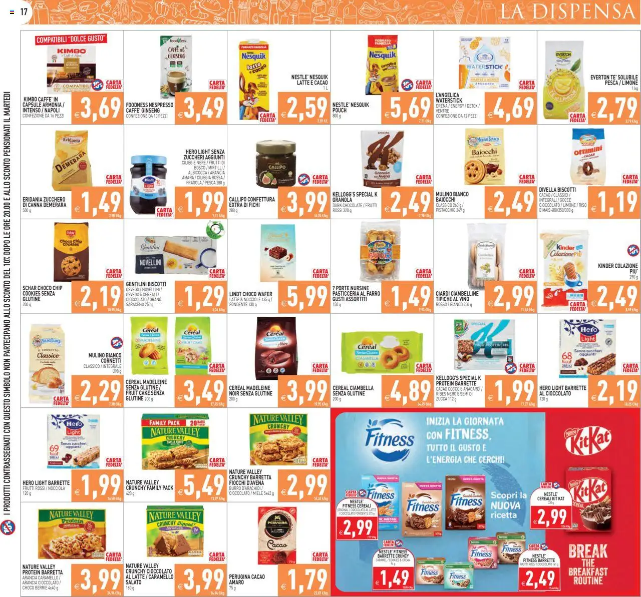 Volantino PIM Supermercati del 13.06.2025 | Pagina: 17 | Prodotti: Cioccolato, Anacardi, Mirtilli, Miele