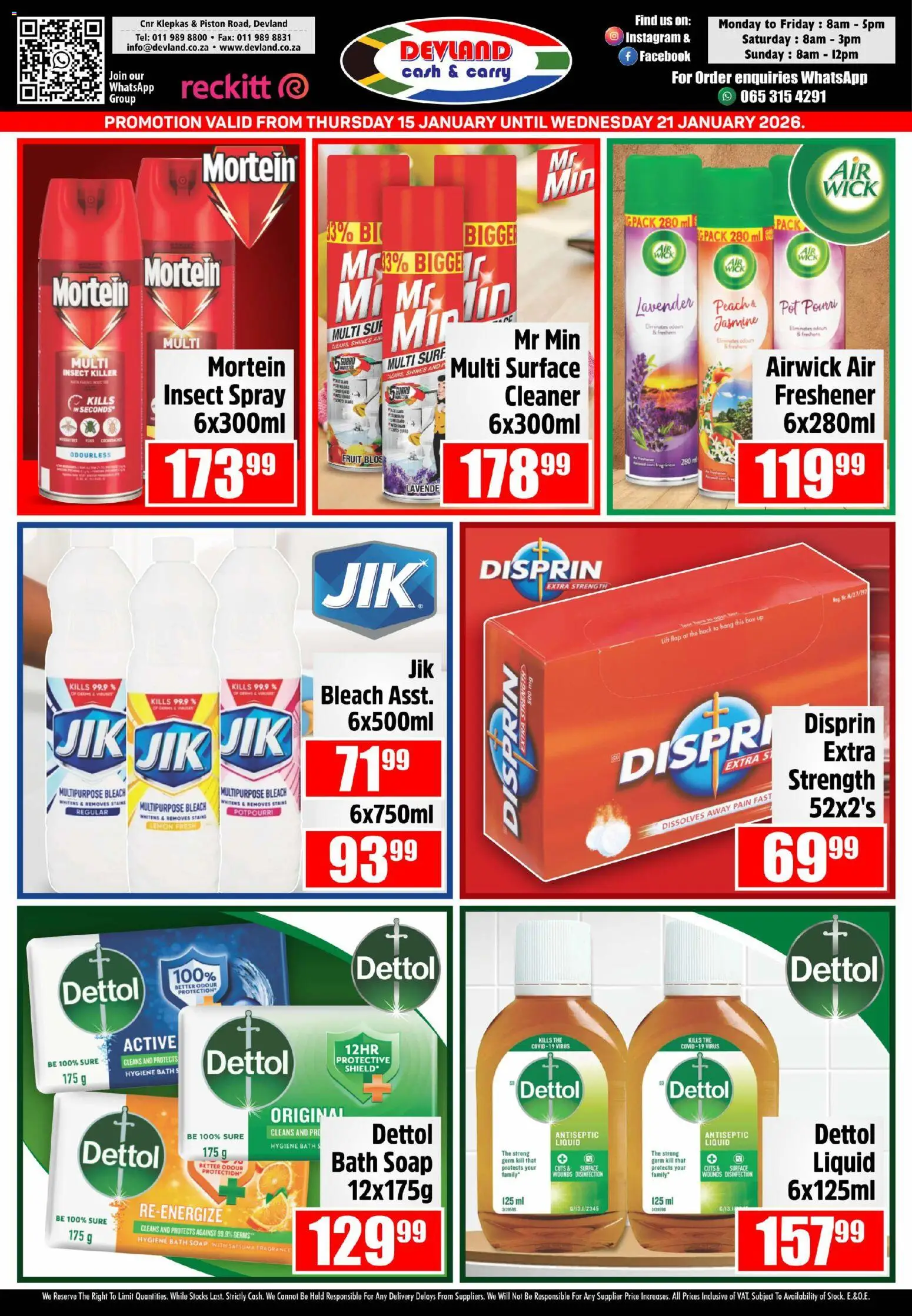 New Devland catalogue – valid from 15.01.2026 | Page: 3 | Products: Box, Soap, Fruit, Lemon