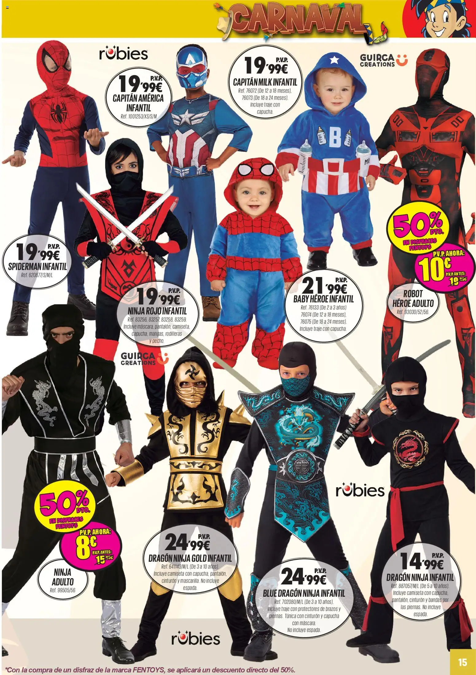 Drim folleto │ válido desde el 12.01.2026 | Página: 15 | Productos: Traje, Cinturón, Robot