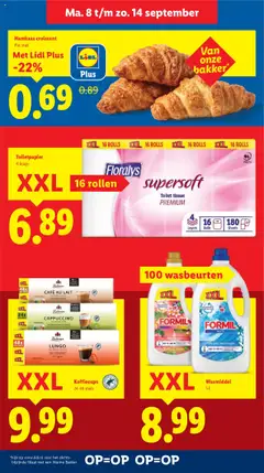  | Pagina: 10 | Producten: Wasmiddel, Toilet, Toiletpapier, Cappuccino