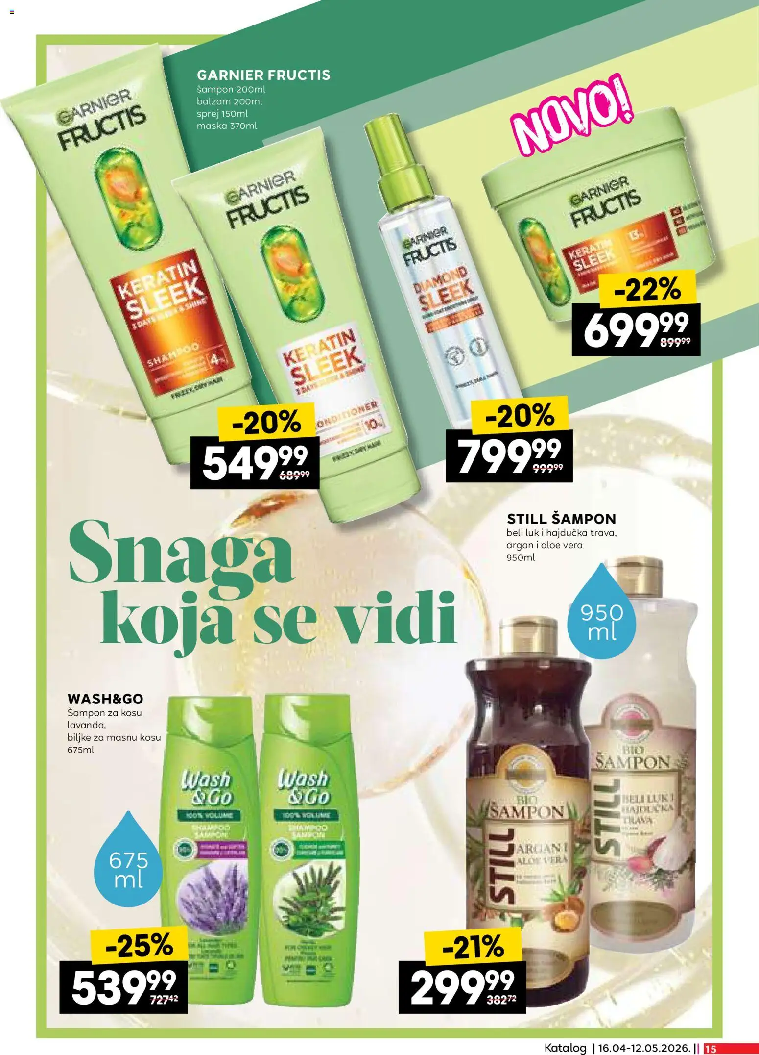 Roda katalog - važi od 16.04.2026 | Strana: 15 | Proizvode: Beli luk, Šampon, Balzam, Maska