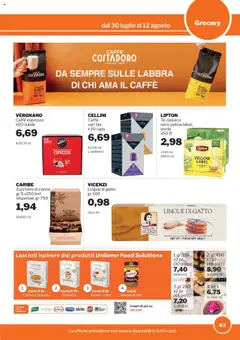 Volantino Sogegross del 30.07.2025 | Pagina: 43 | Prodotti: Crema, Caffè, Panna, Zucchero