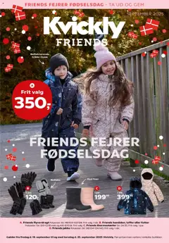 Kvickly - Friends gyldig fra 19.09.2025