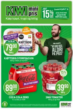 Forhåndsvisning av Kiwi kundeavis gyldig fra 16.02.2026