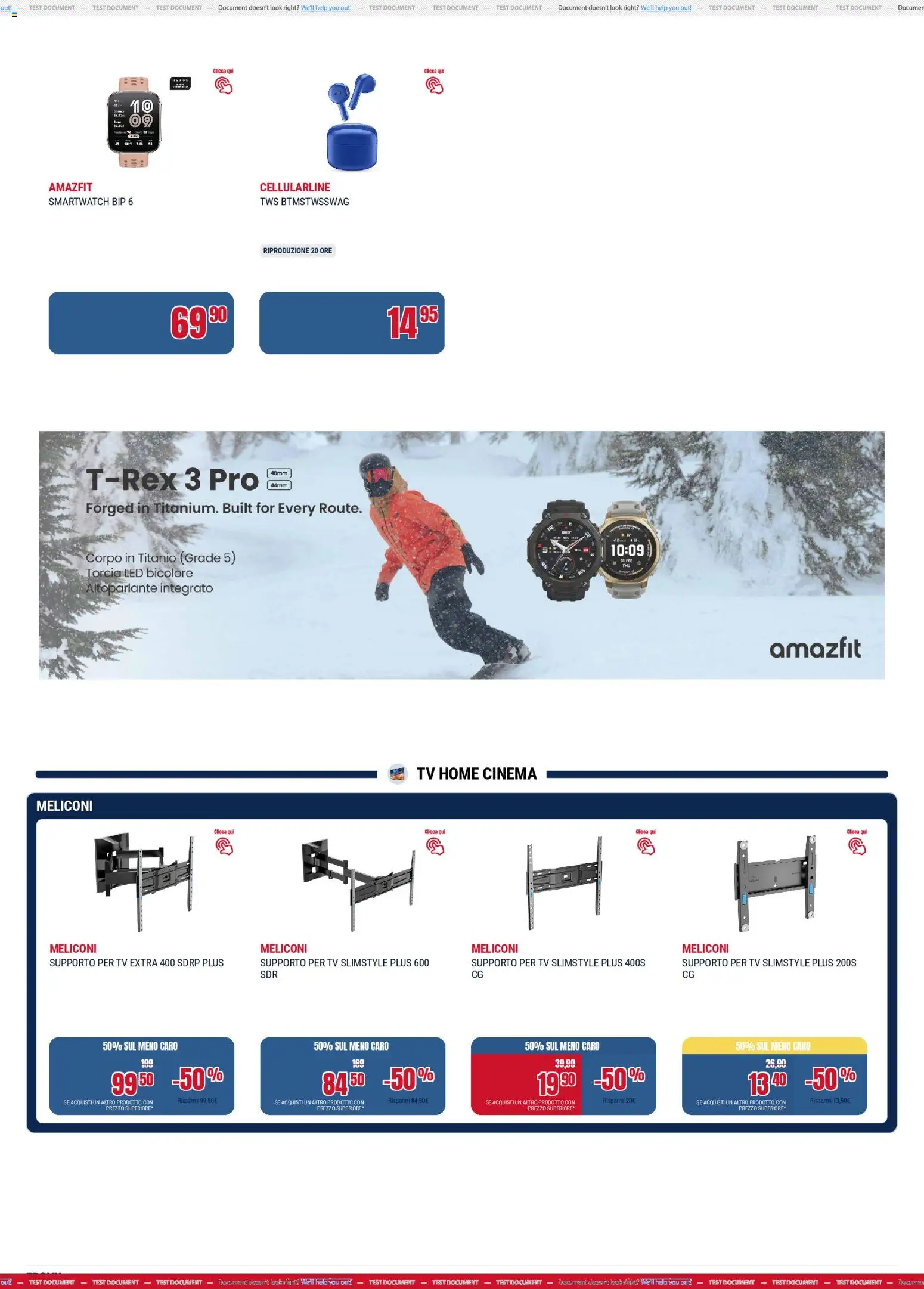 Volantino Trony del 04.12.2025 | Pagina: 14 | Prodotti: Altoparlante, Torcia, TV, Smartwatch