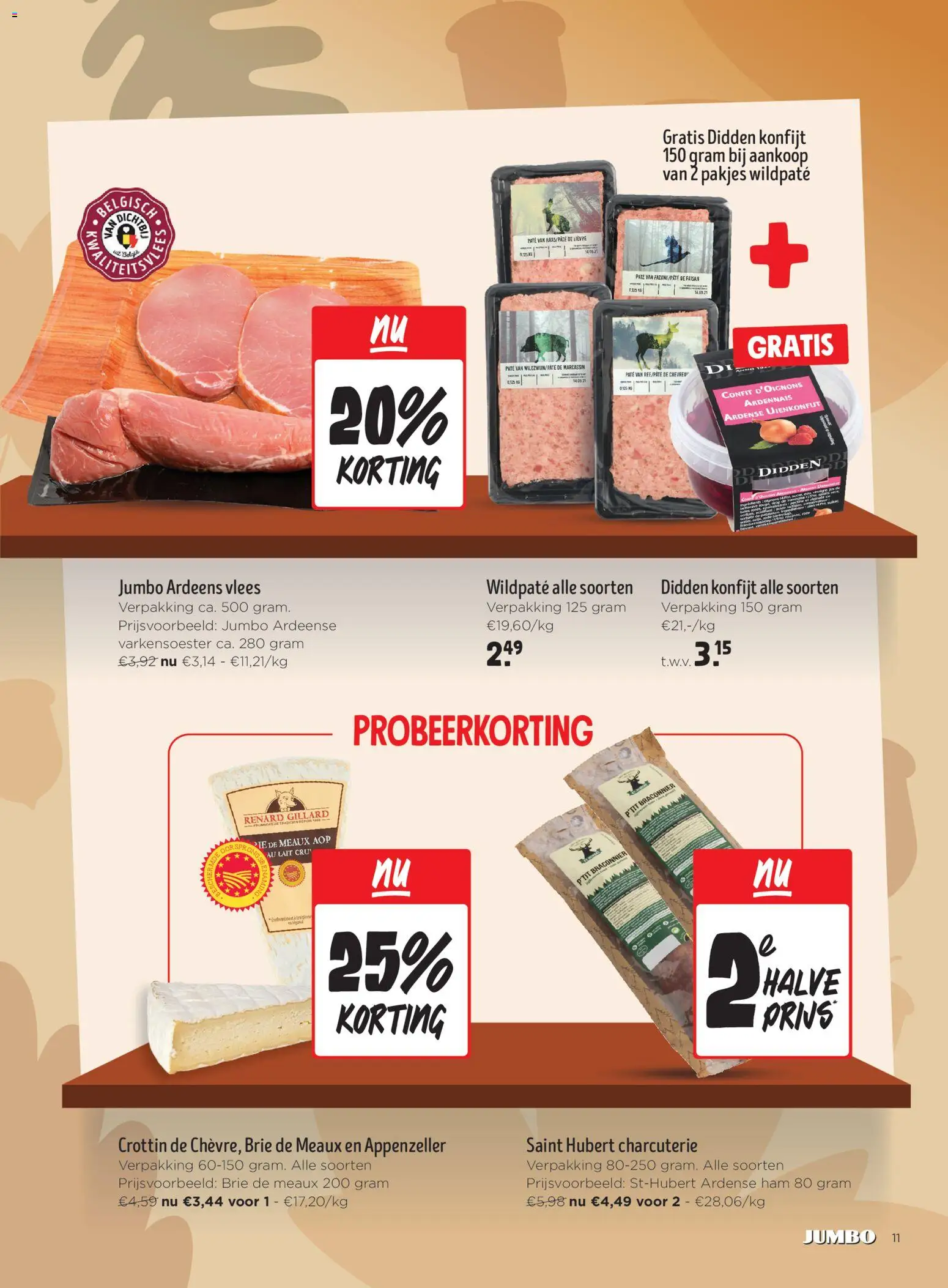 {H1} | Pagina: 11 | Producten: Ham, Sós kalács, Brie