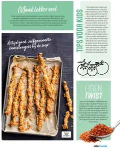 zelfgemaakte kaasstengels bij de soep, Homemade cheese sticks to eat with soup. - Voorbeeld van een folder van Albert Heijn, geldig van 31.12.2025 | Pagina: 79