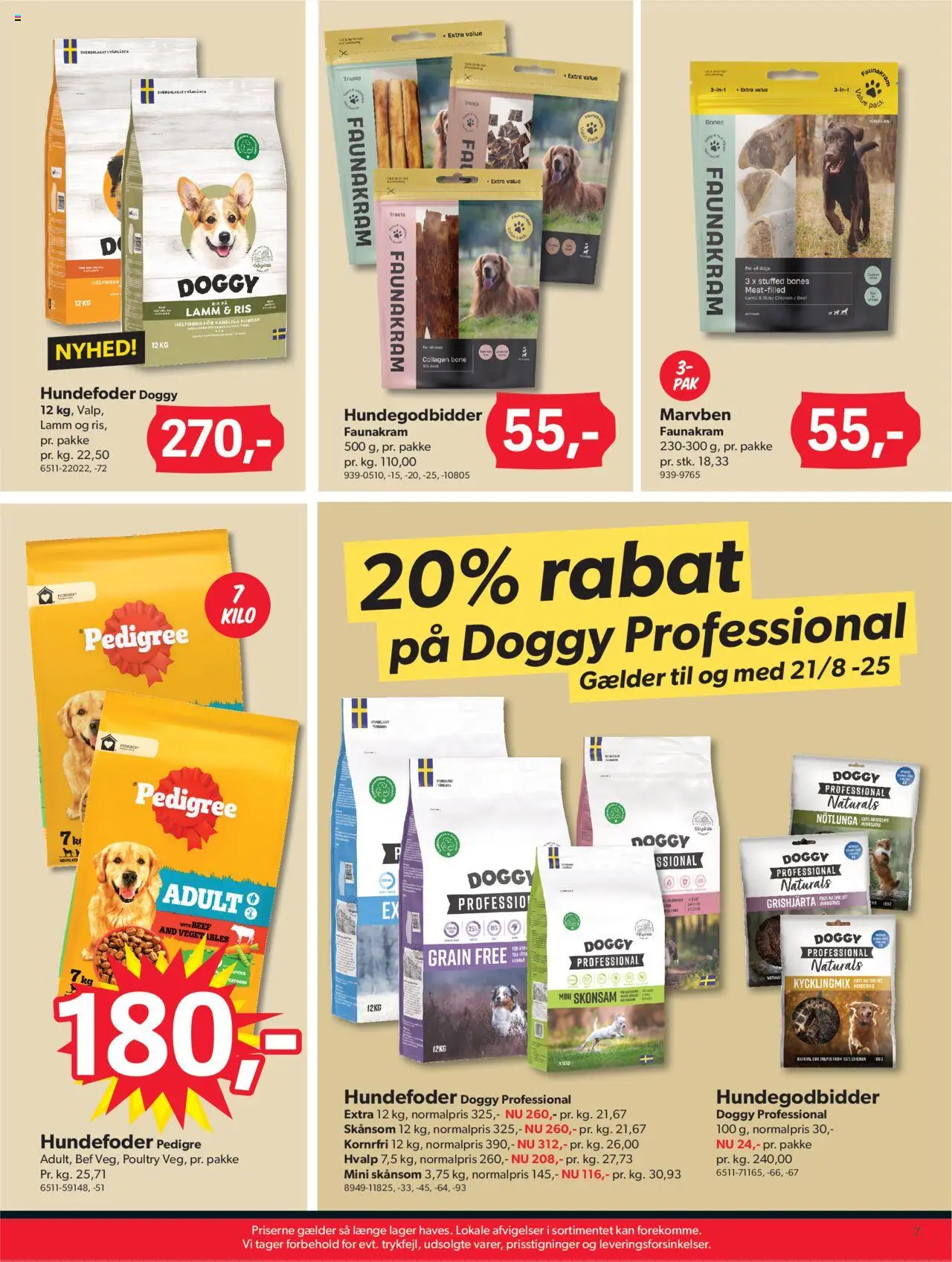 Bigdollar Tilbudsavis gyldig fra 15.08.2025 | Side: 7 | Produkter: Ris, Hundefoder, Collagen