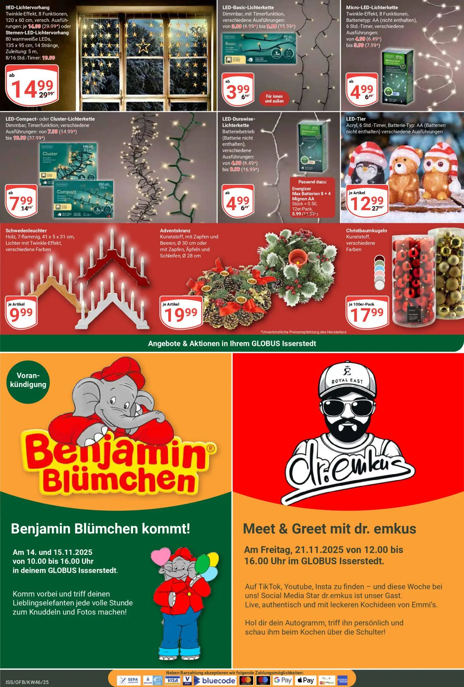 Globus - Black Friday – gültig ab 10.11.2025 | Seite: 21 | Produkte: Batterien, Batterie, Uhr