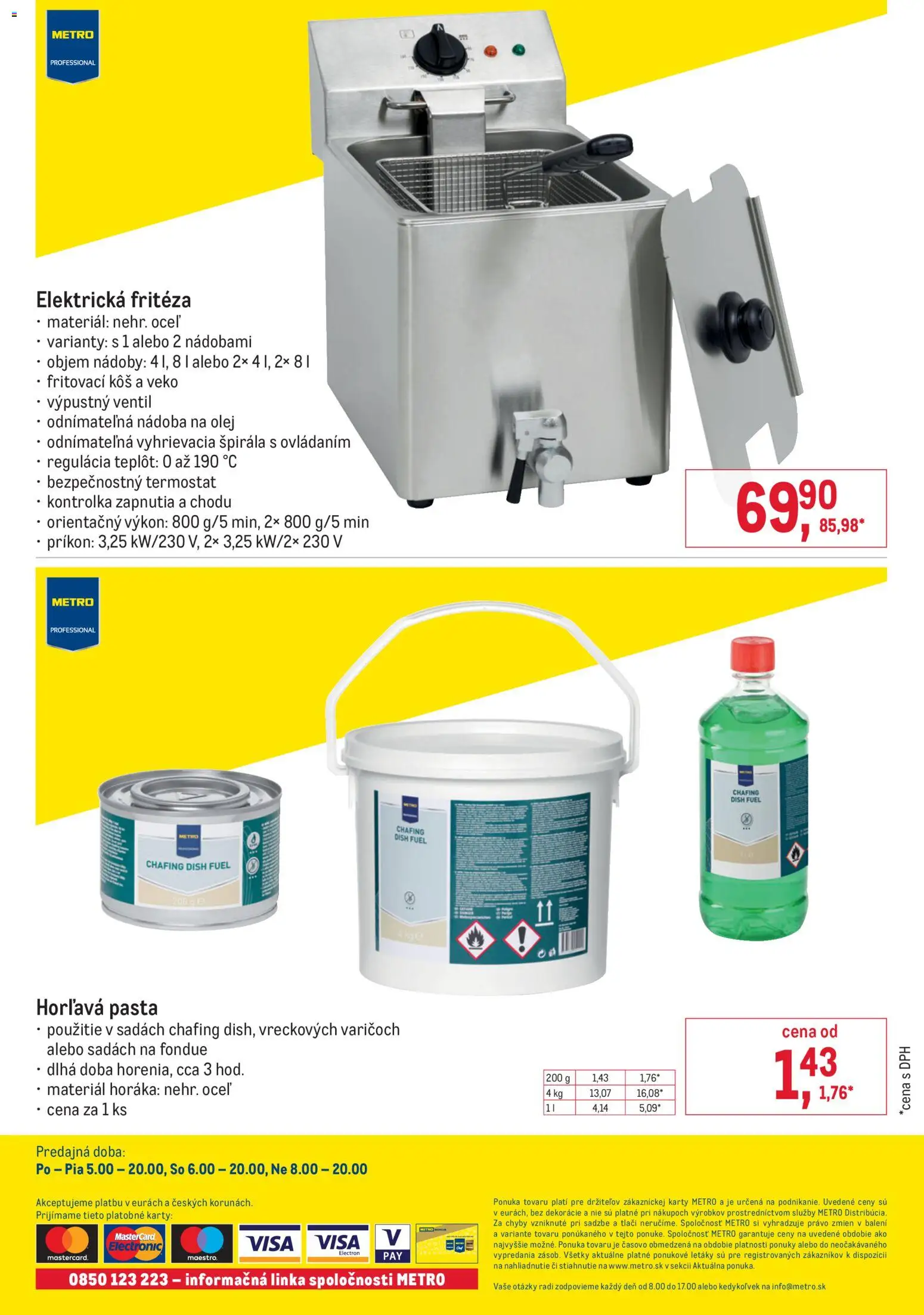 Nové Metro akcie – leták je platný od 25.02.2026 | Strana: 6 | Produkty: Fritéza, Ventil, Termostat
