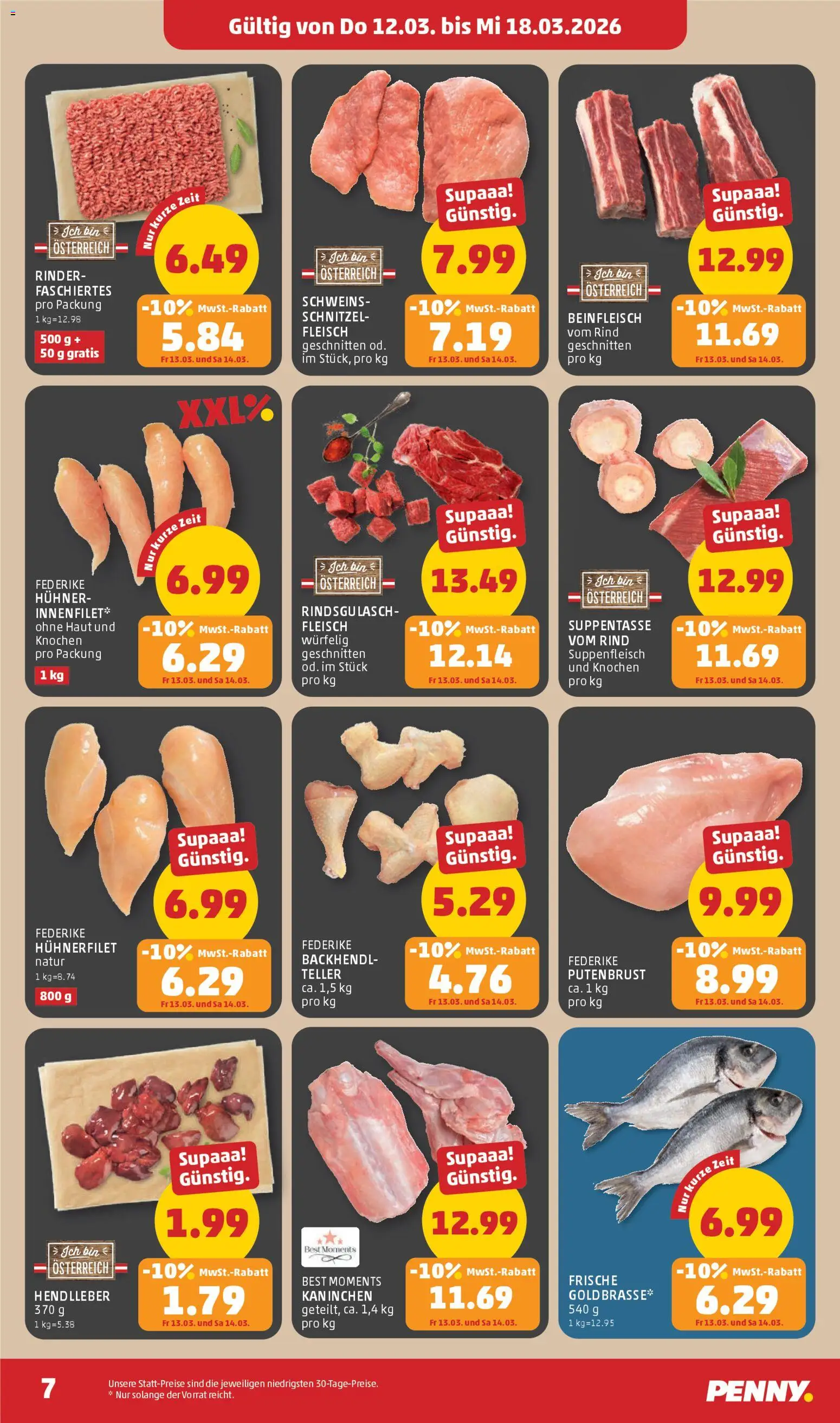 Penny Markt - Flugblatt gültig ab 12.03.2026 | Seite: 7