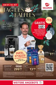 Selgros Tag des Kaffees  ab 01.10.2025 gültig