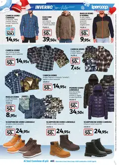 Anteprima del volantino Ipercoop Inverno con stile - Piemonte catalogo valido a partire dal 03.01.2026 | Pagina: 3 | Prodotti: Camicia, Data