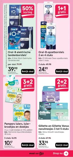 Dove, Zwitsal, Axe, Rexona en Vaseline deodorant, bad, douche, hand en body, m.u.v. babyverzorging bijv. Zwitsal Original deodorant spray 100 ml 4 stuks - Voorbeeld van een folder van Etos, geldig van 23.02.2026 | Pagina: 29 | Producten: Deodorant, Kan, Gel, Douchegel