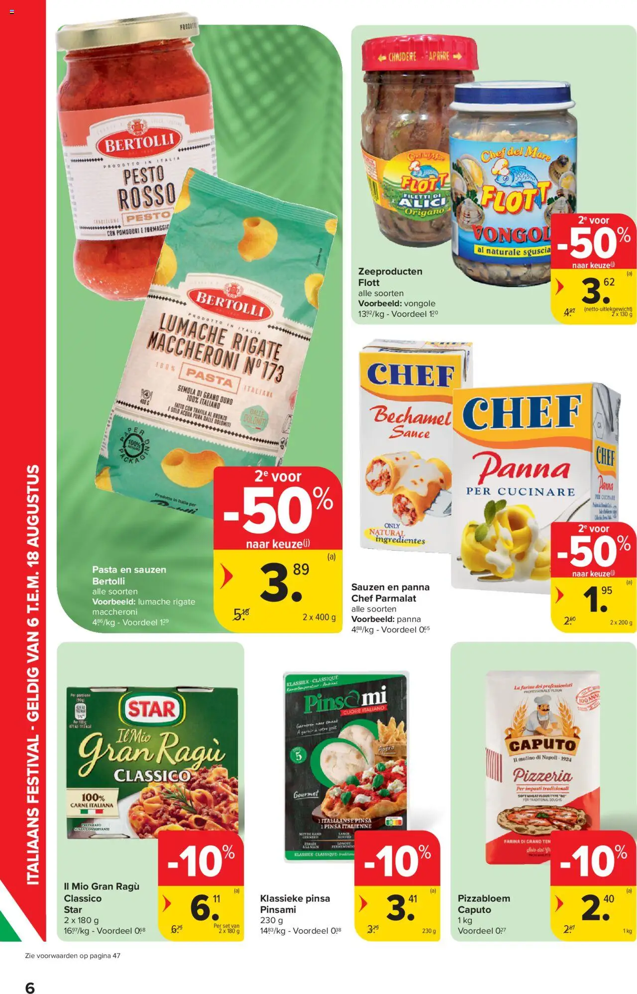 | Pagina: 6 | Producten: Pasta, La