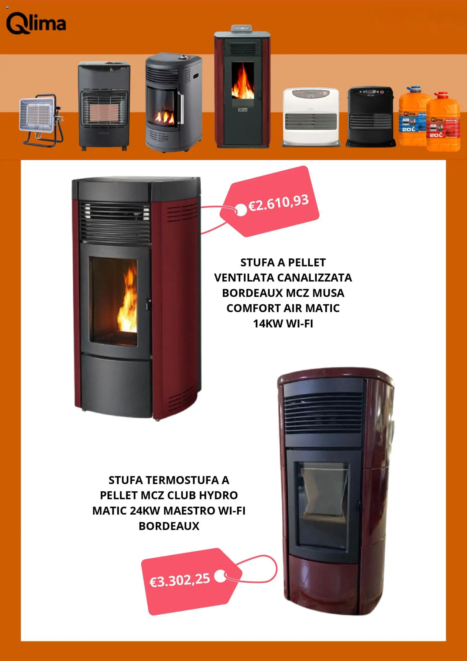 Volantino BricoSì del 07.01.2026 | Pagina: 2 | Prodotti: Pellet, Stufa a pellet, Stufa